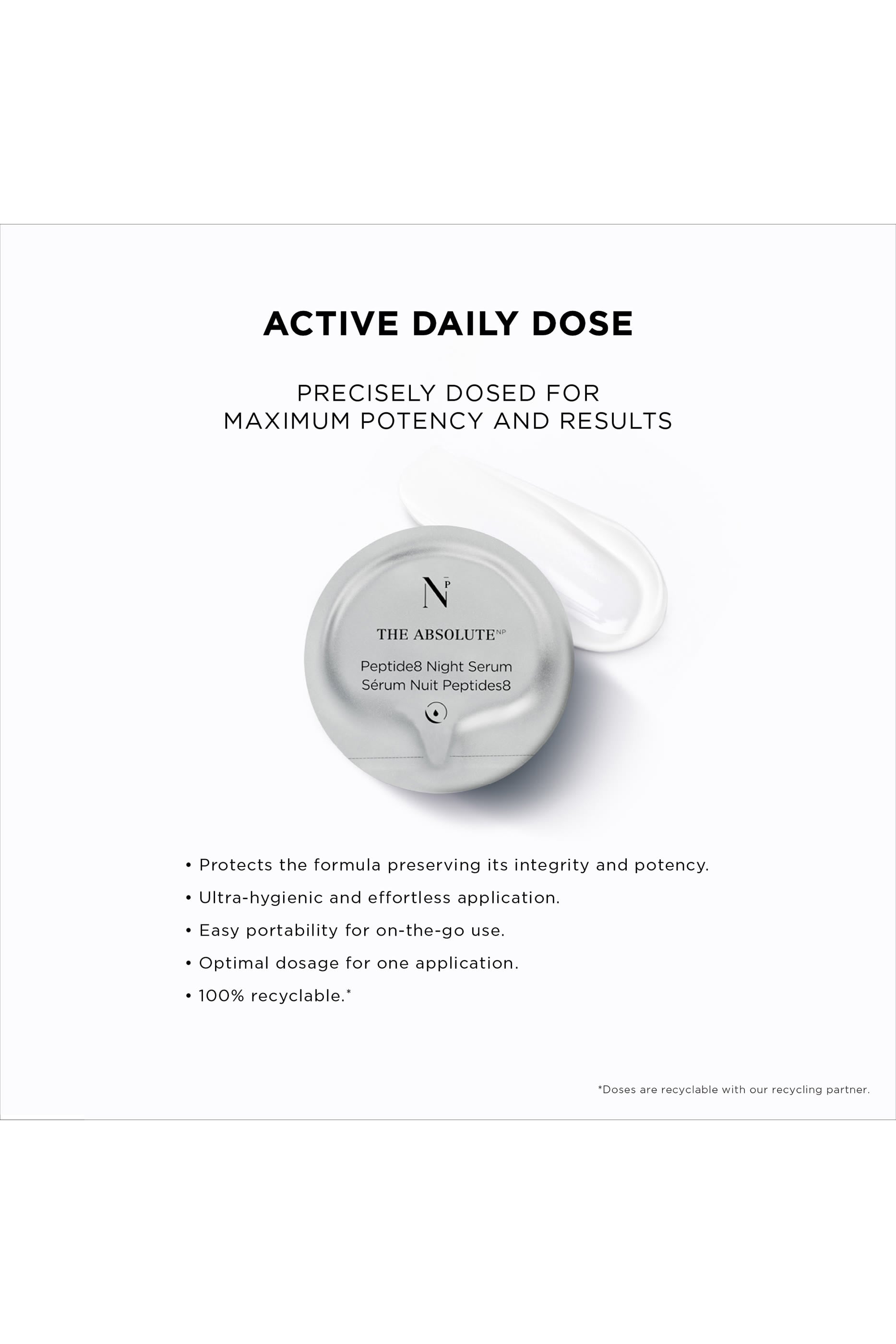 The Absolute Peptide8 Night Serum 