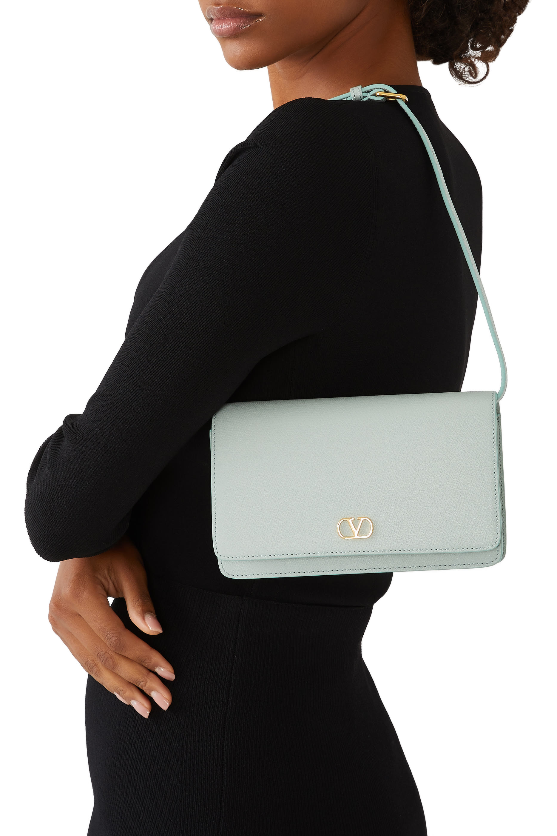 VLogo Signature Wallet  with Strap