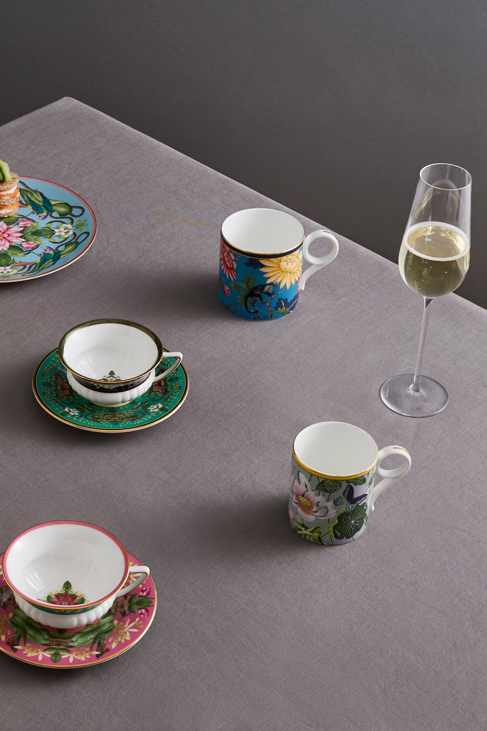 Wonderlust Sapphire Garden Mug