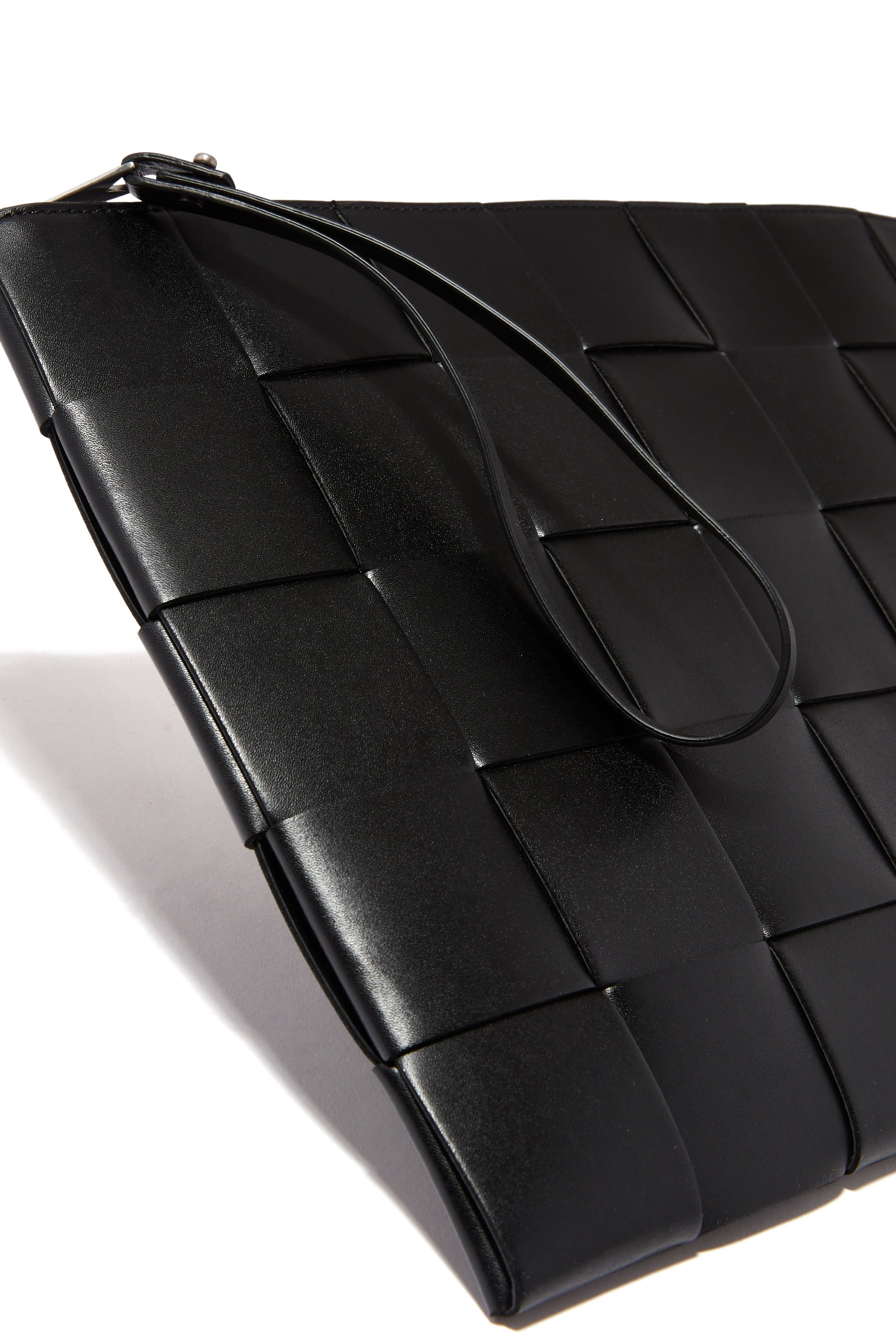 Large Intreccio Leather Pouch