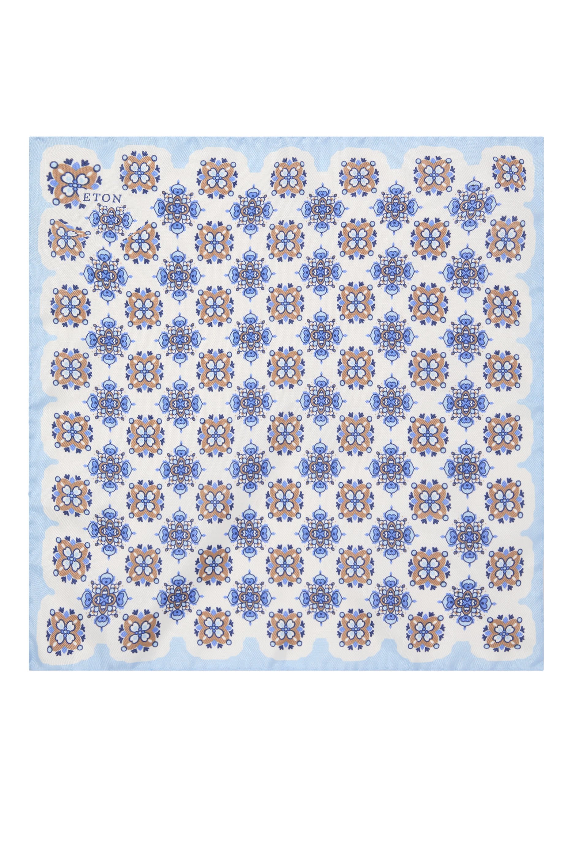 Geometric Silk Pocket Square