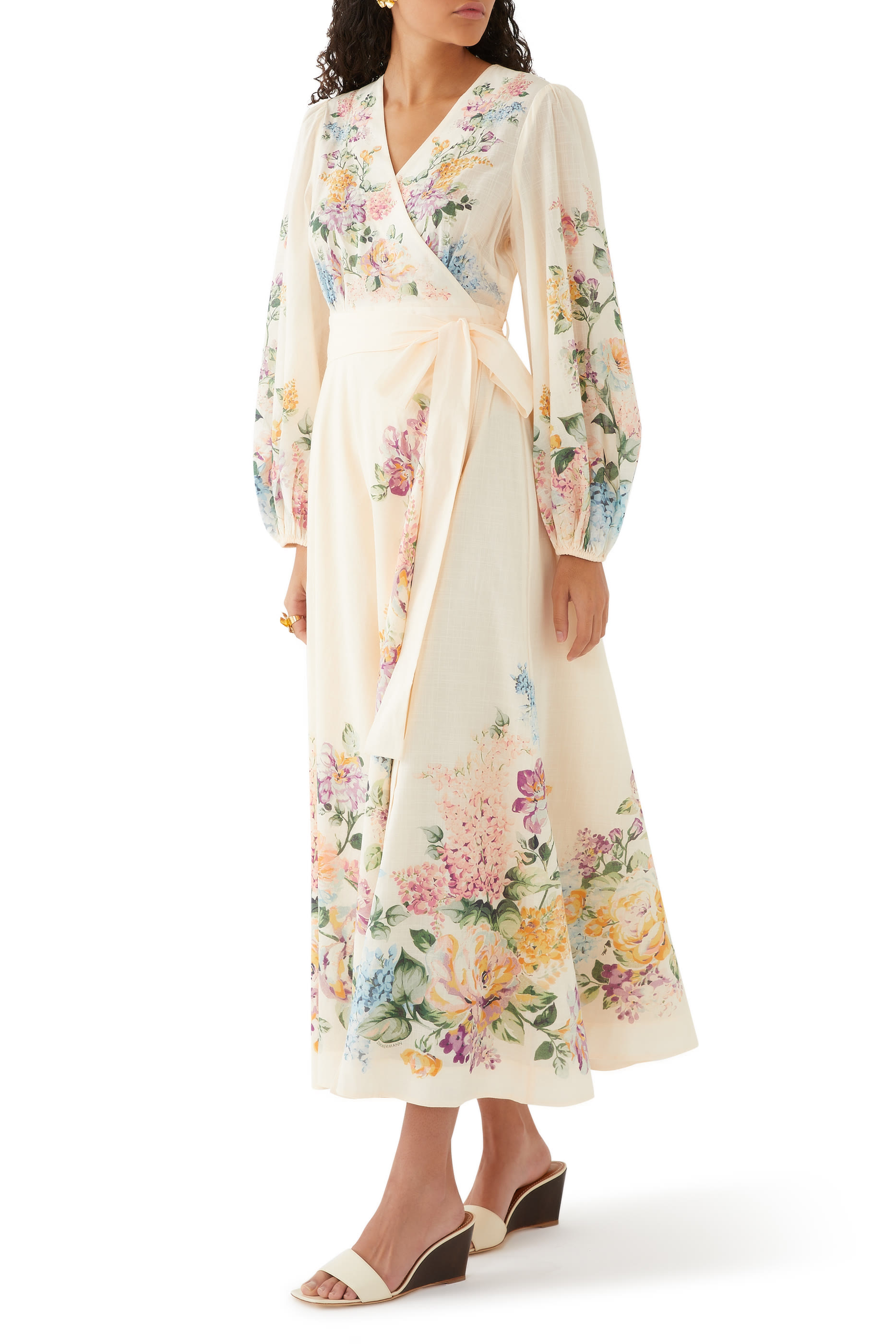 Halliday Wrap Midi Dress