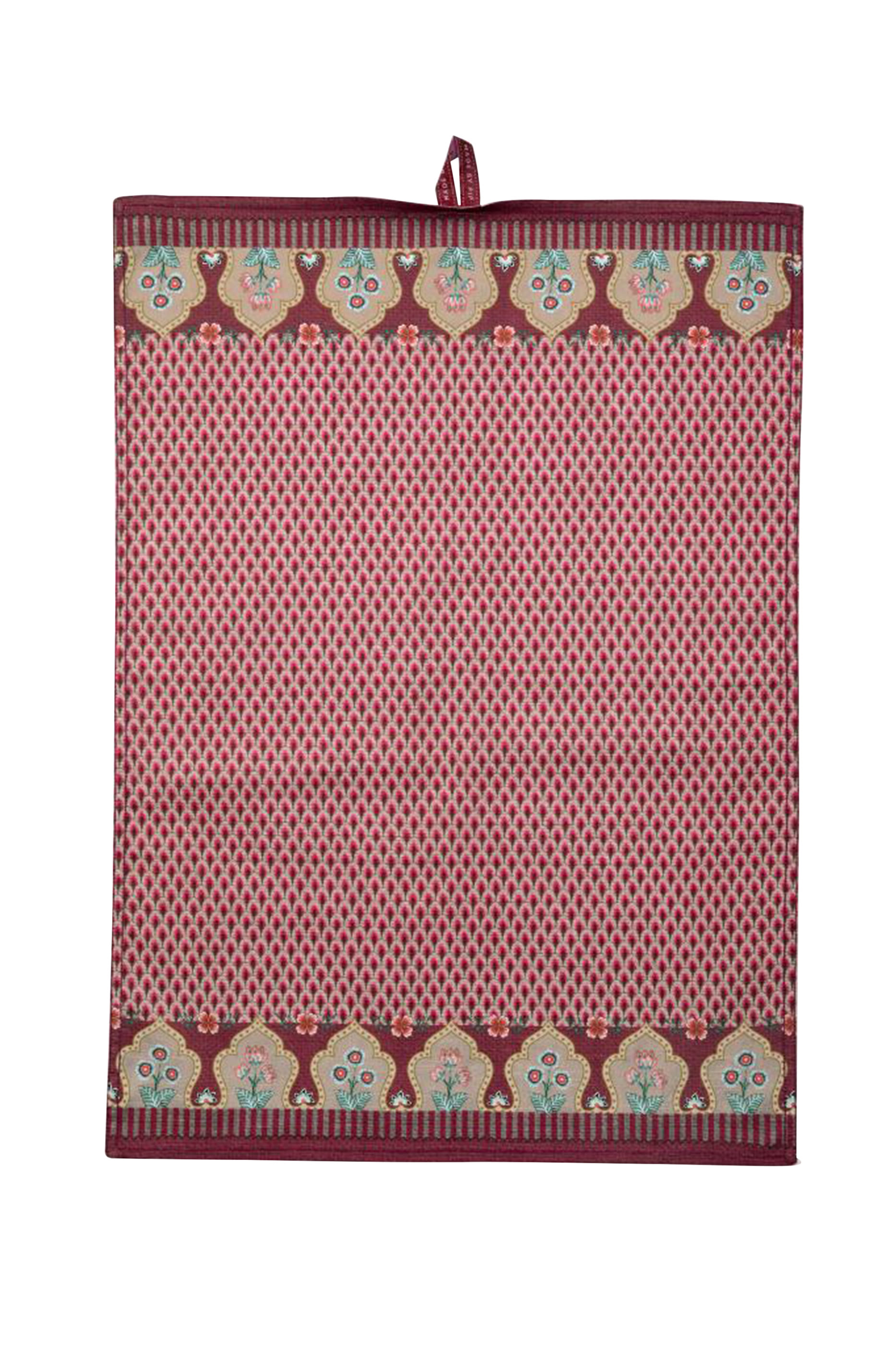 Flower Festival Tea Towel