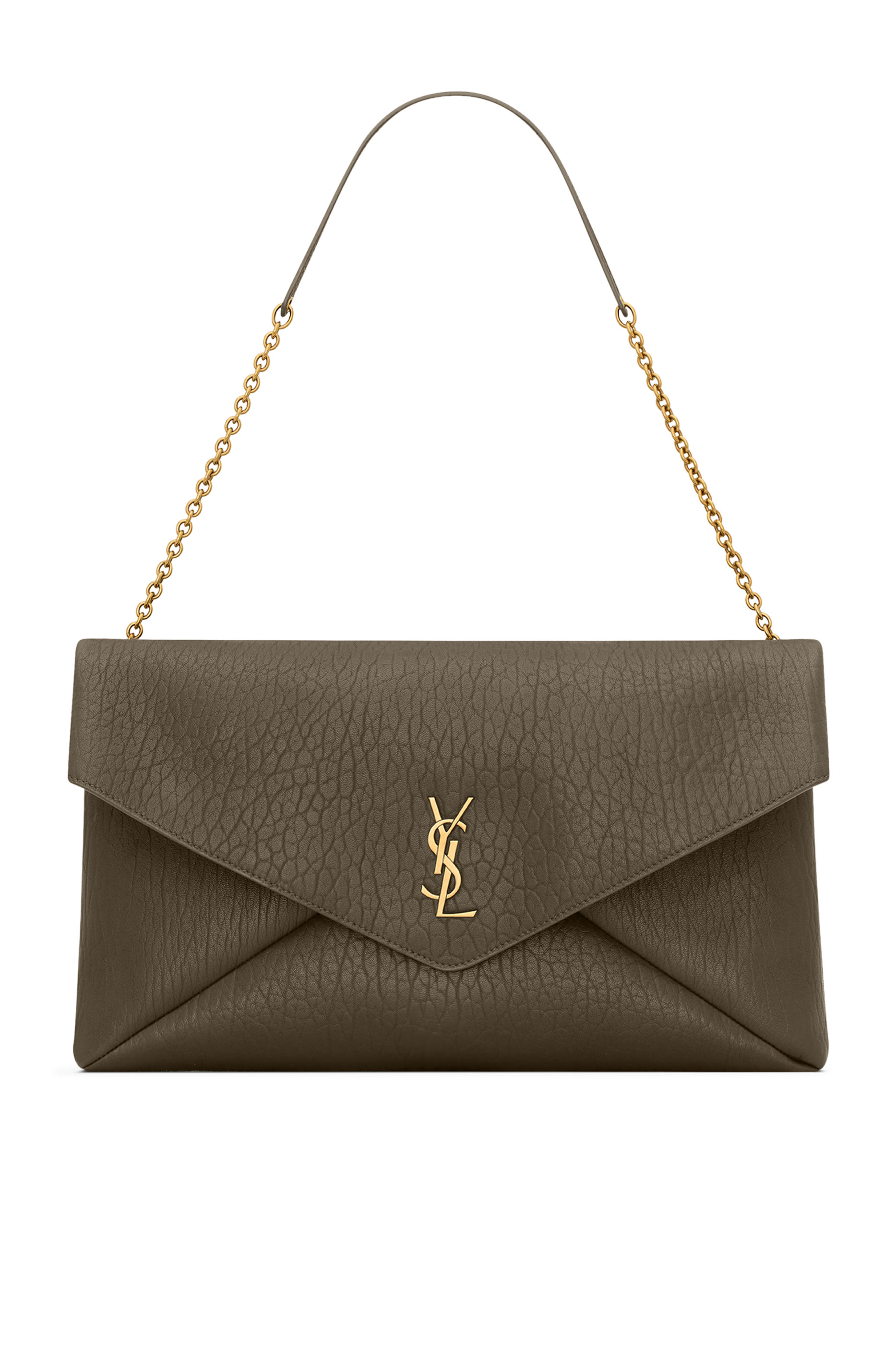  Cassandre Large Pouch on Chain in Lambskin