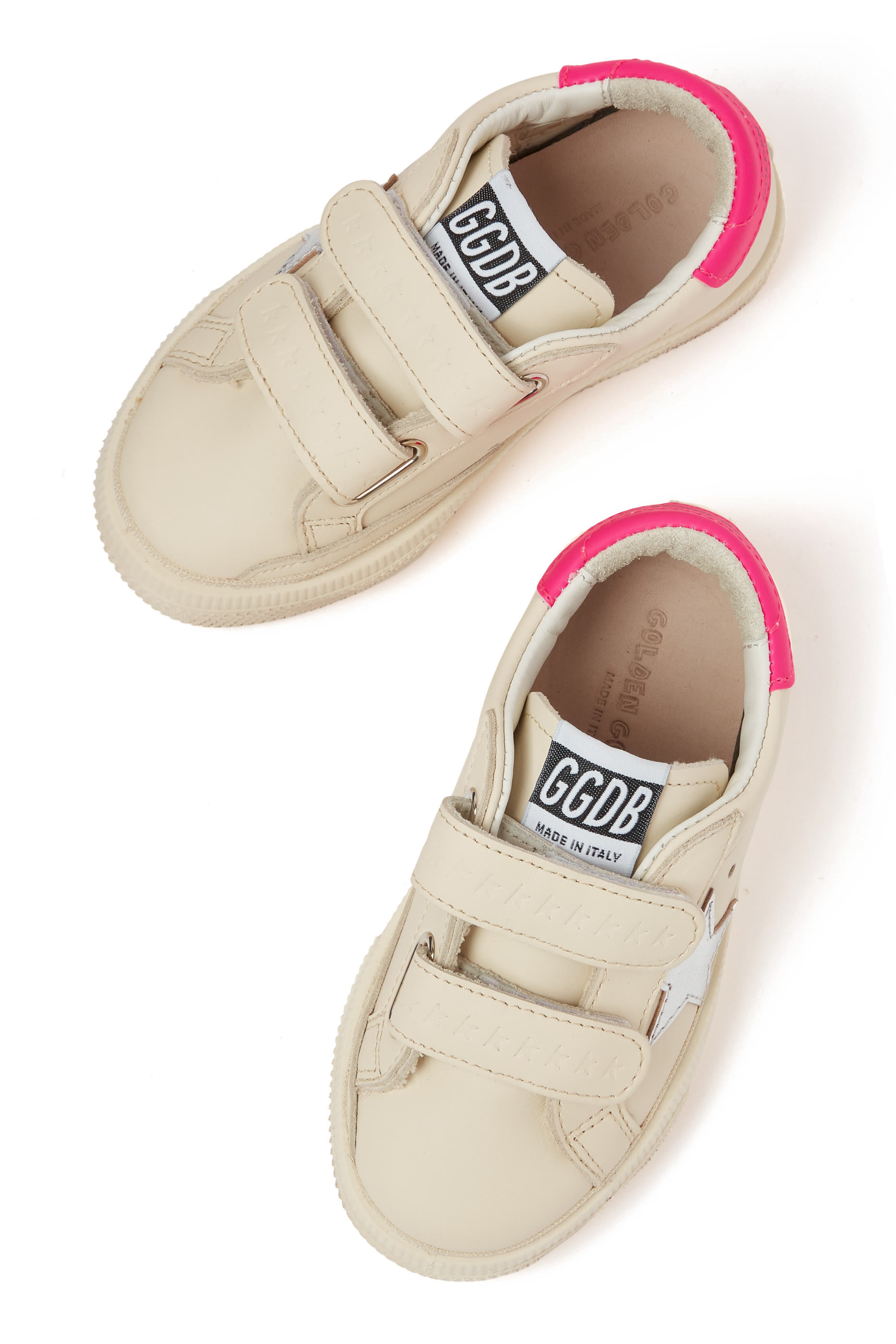 Kids Laminated Star Sneakers