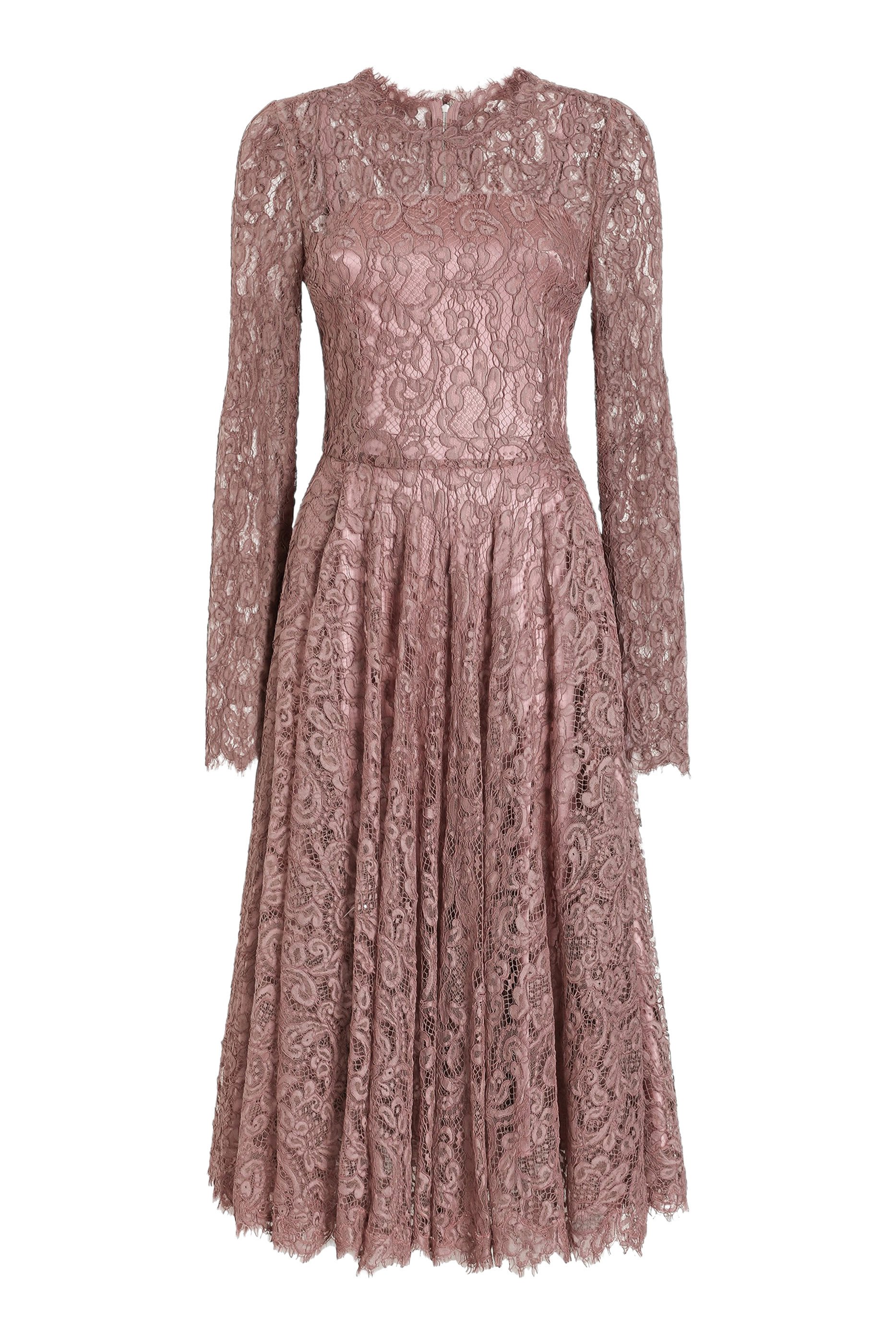 Lam&eacute; Chantilly Lace Dress
