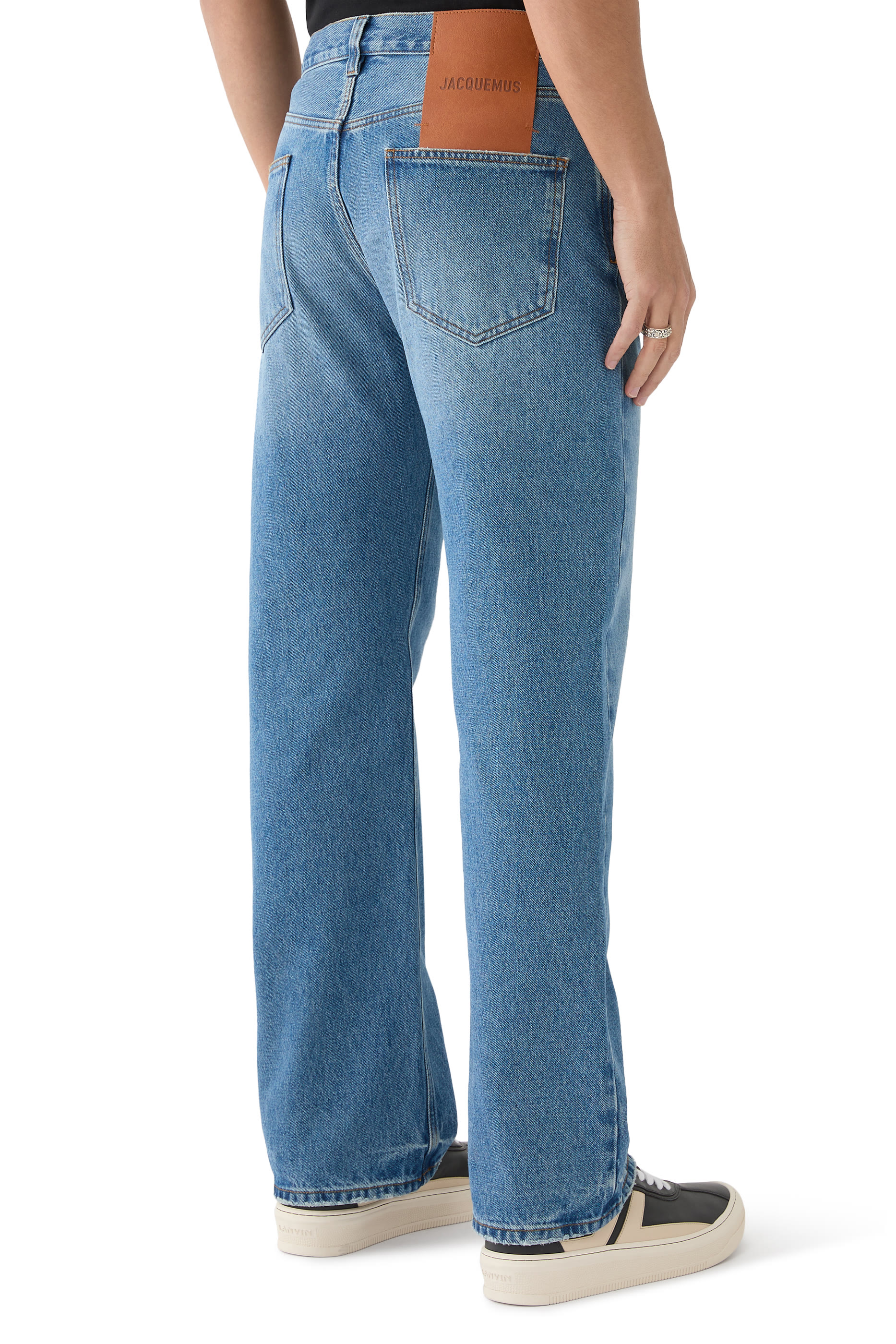 The Straight De-Nîmes Denim Pants