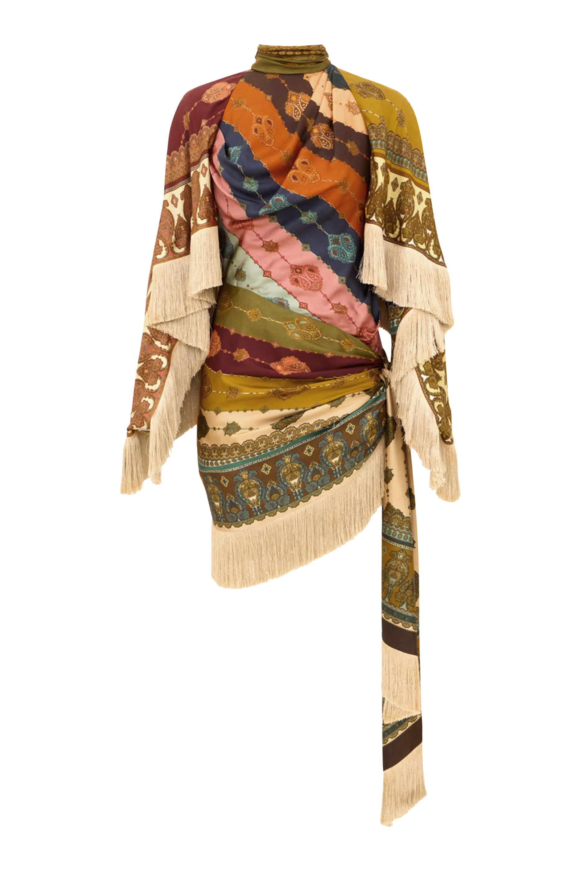 Valiant Fringed Mini Dress 