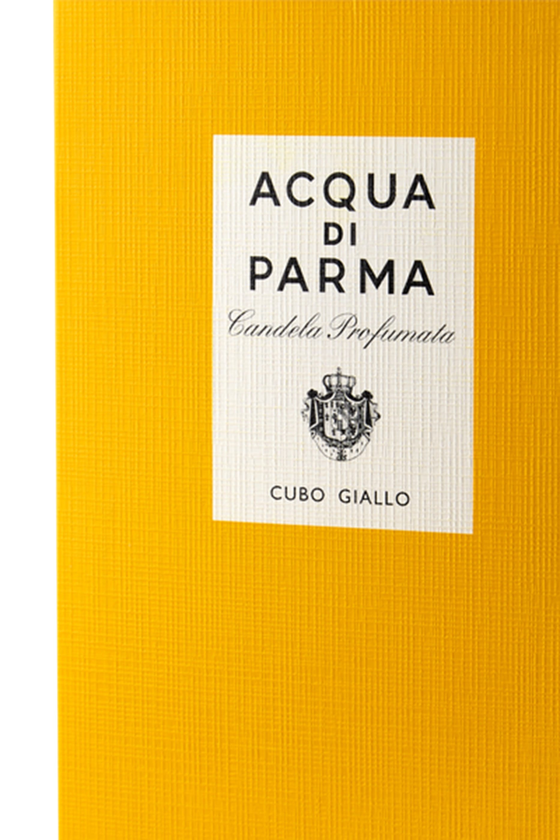 Yellow Scented Cube Candle