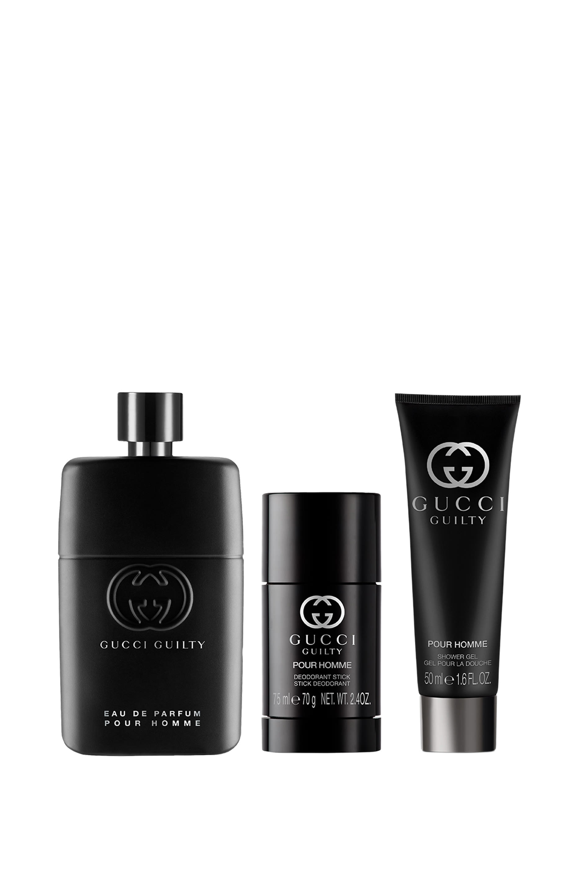 Guilty Pour Homme Eau de Parfum Trio Gift Set
