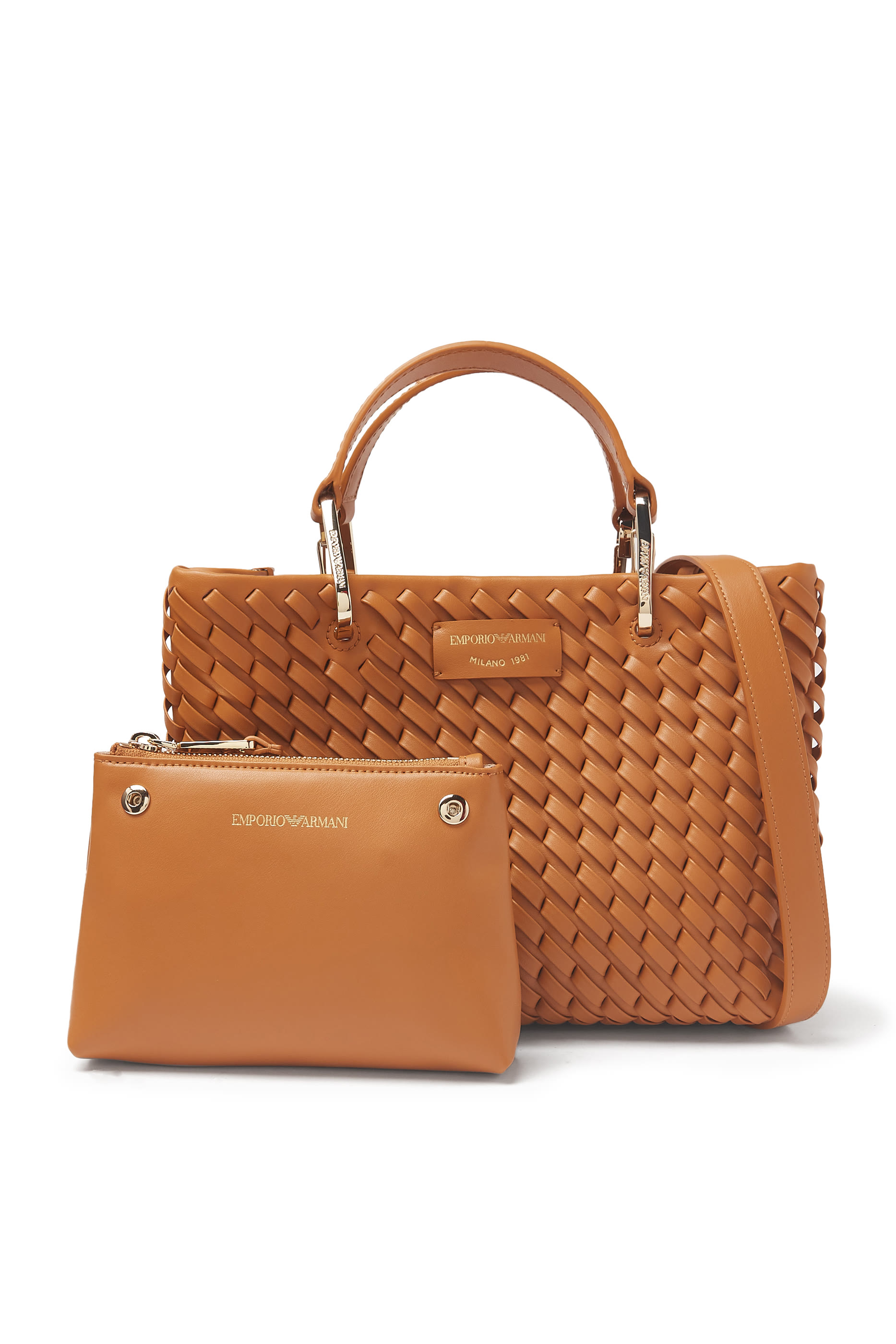 My EA Intertwined Shopper Bag