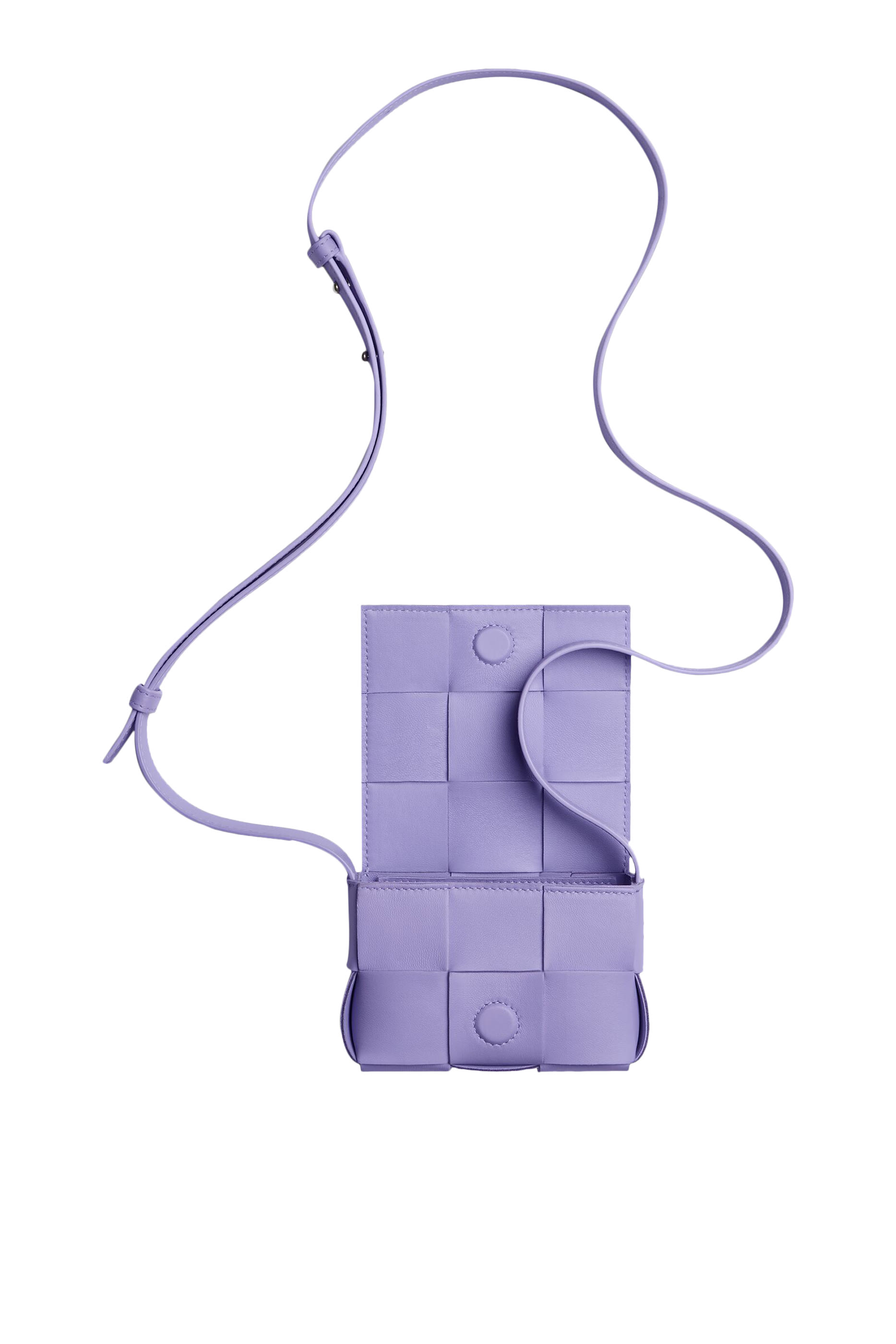 Mini Cassette Intrecciato Crossbody Bag