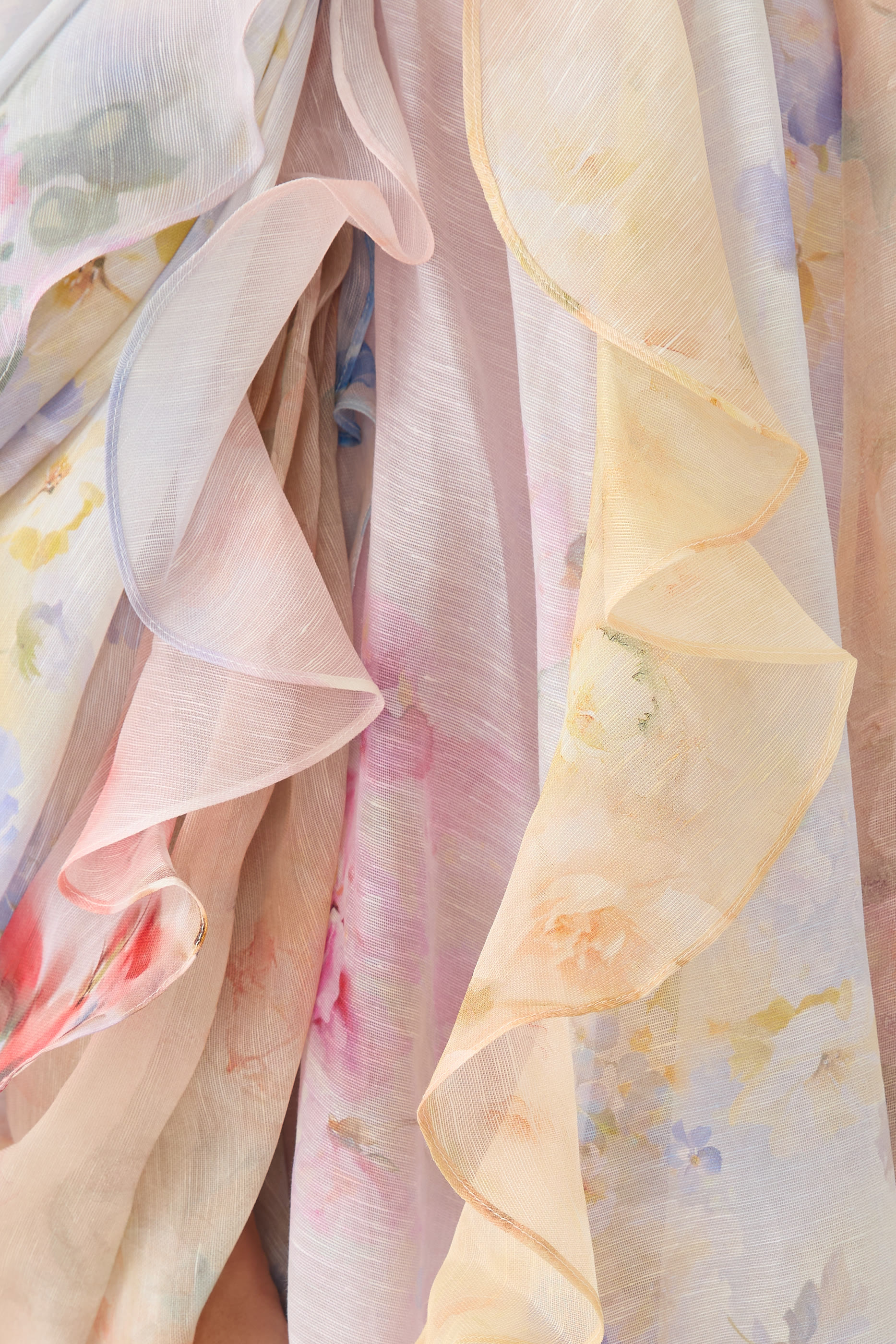 Crush Strapless Ruffle Dress