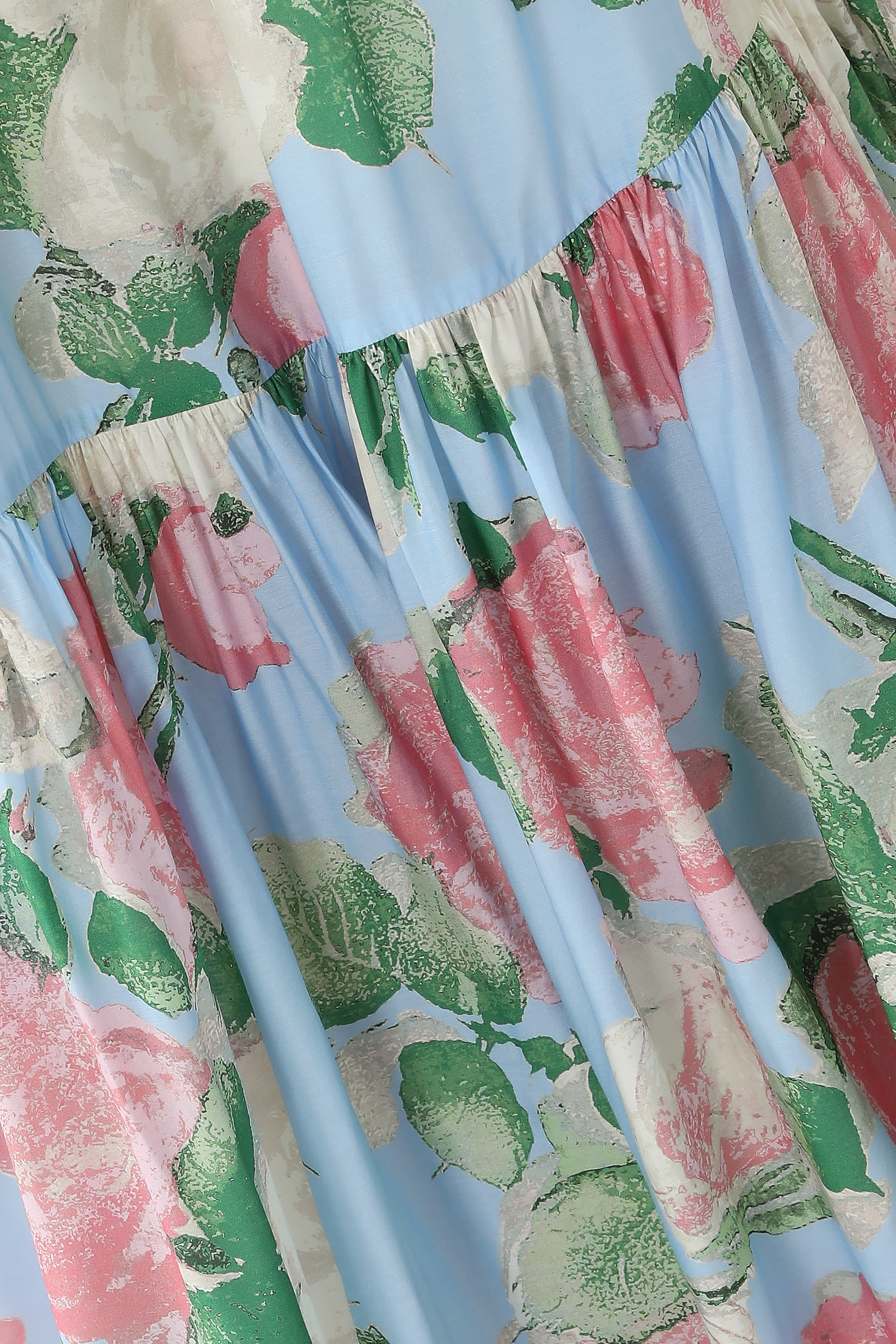 Gathered Midi Dress 
