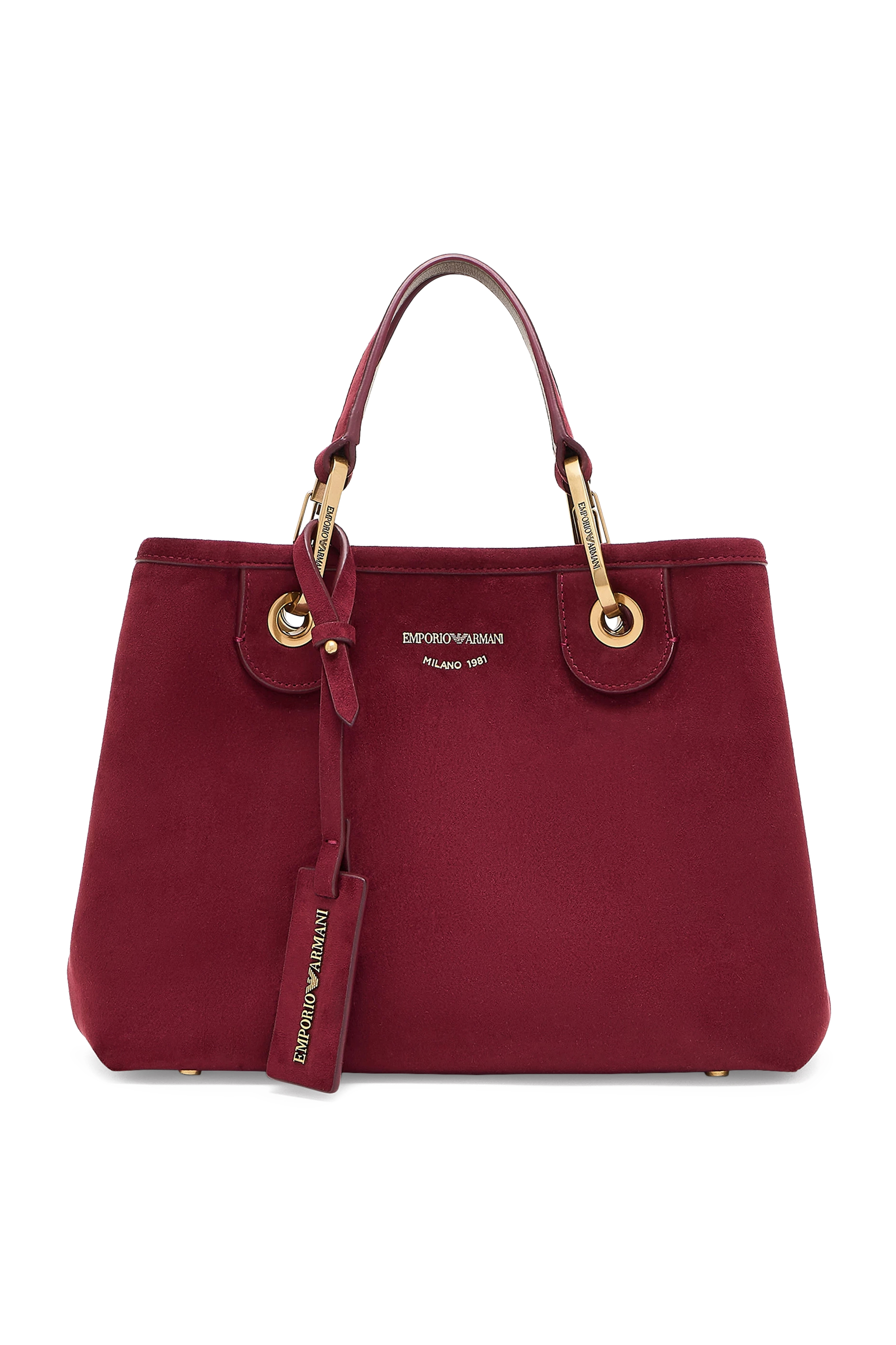 MyEA Suede Shopper Bag