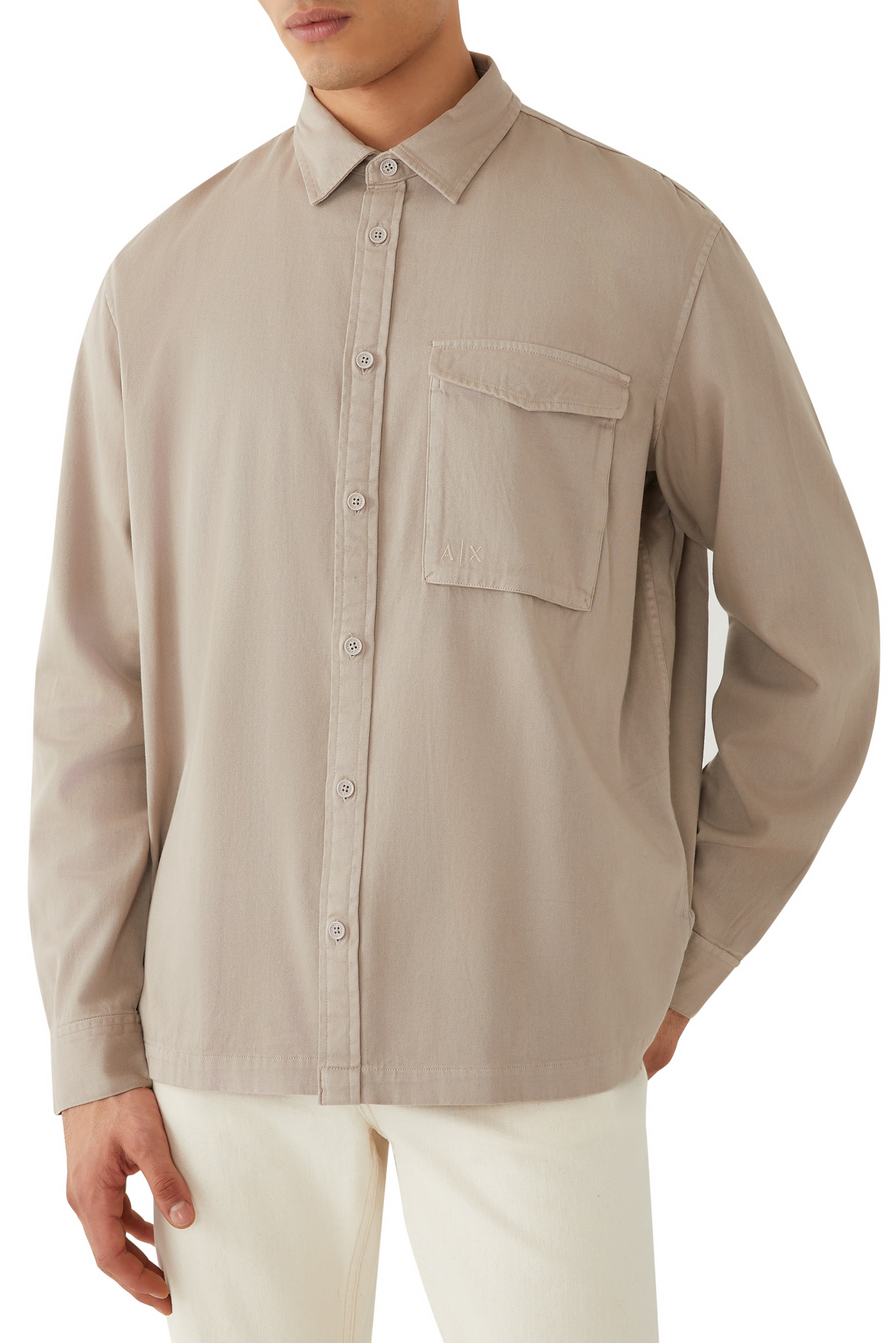 Urban Expedition Boxy-fit Cotton Shirt