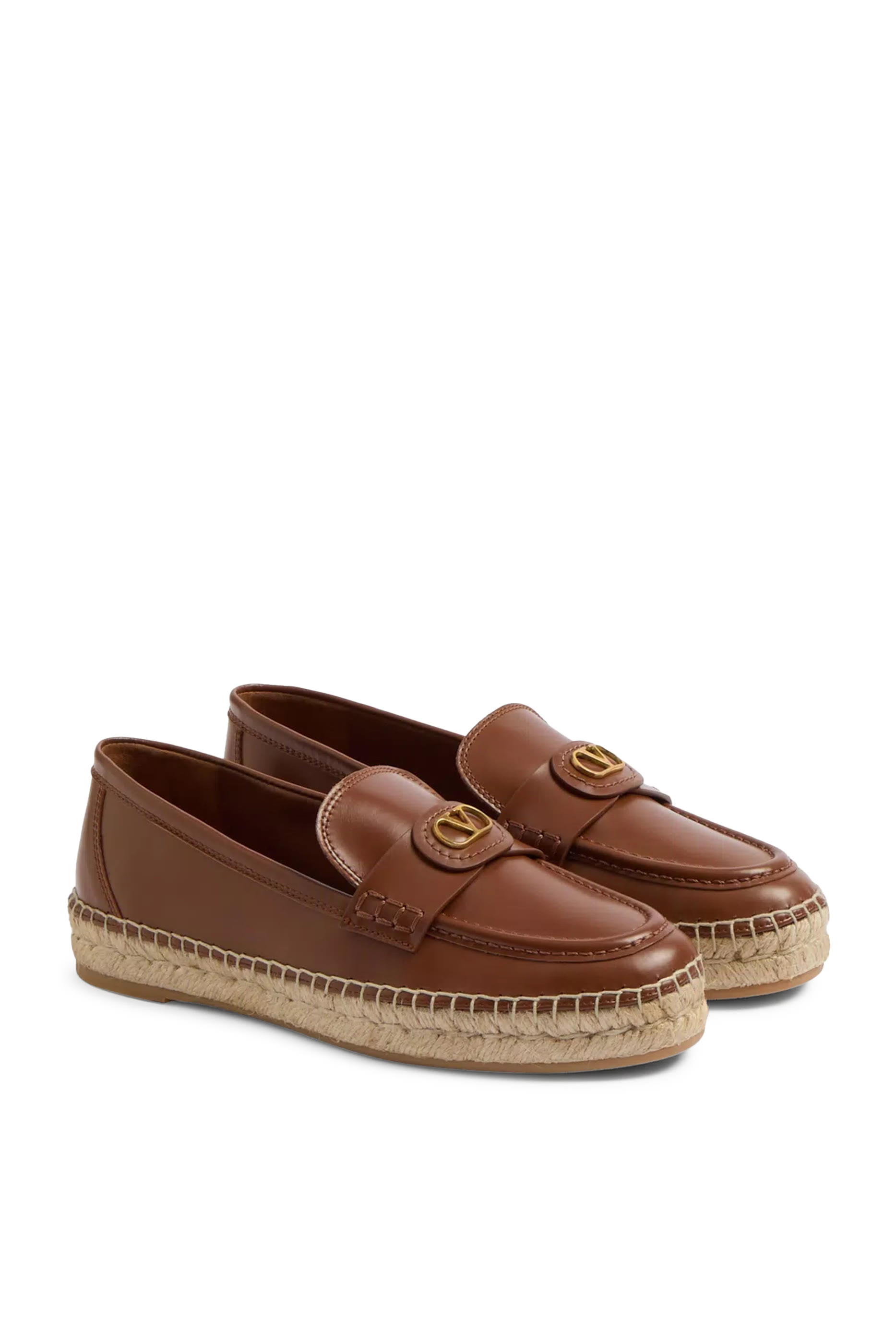 VLogo Signature Calfskin Loafers