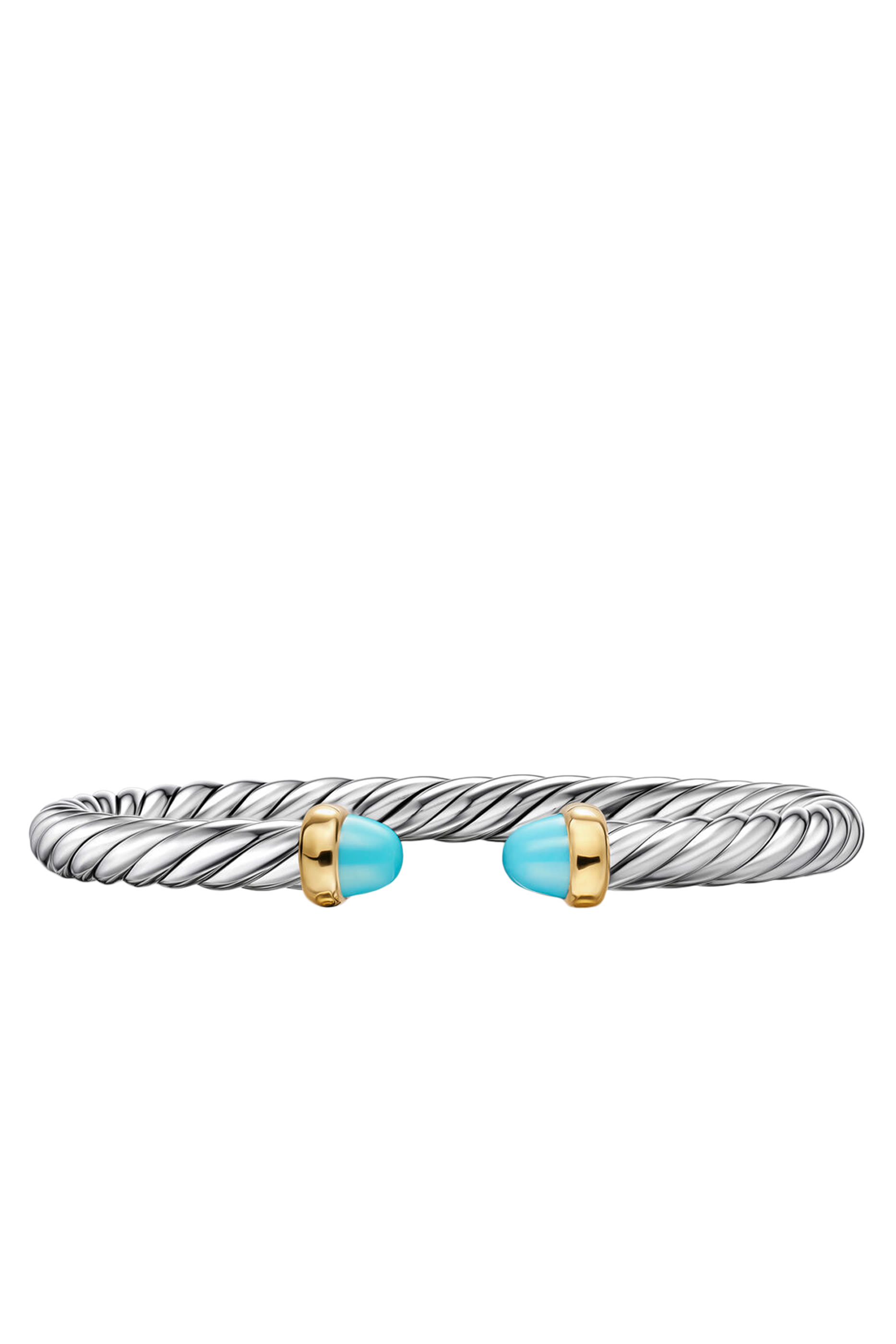 Cable Flex&reg; Bracelet, Sterling Silver & 14k Yellow Gold