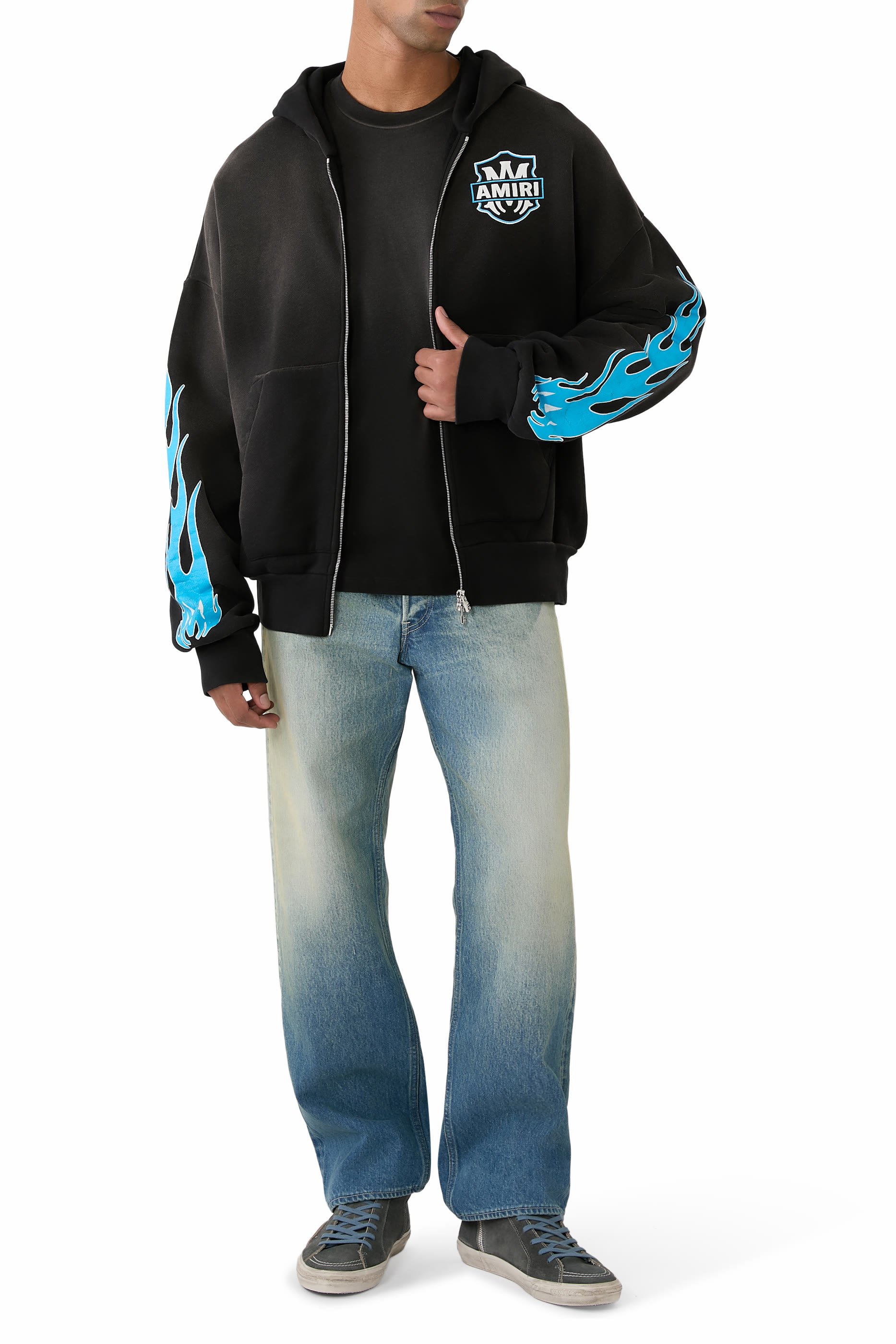 Ma Flames Zip Hoodie