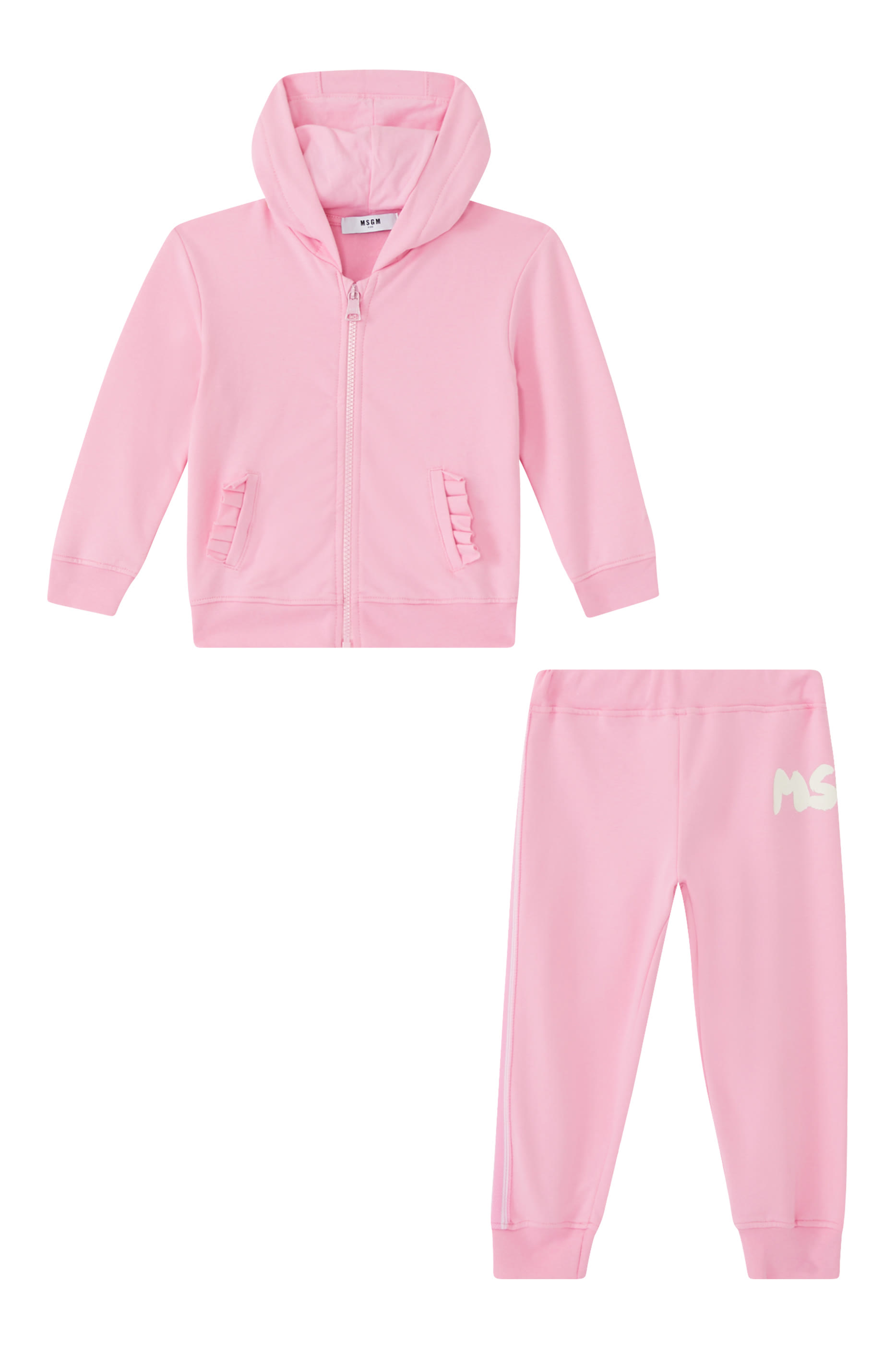 Kids Zipped Hoodie and Pants Set