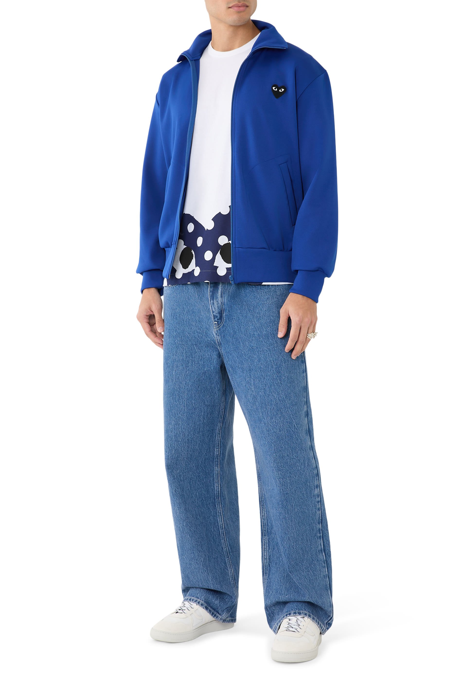  Play Big Heart Zip Hooded Sweatshirt