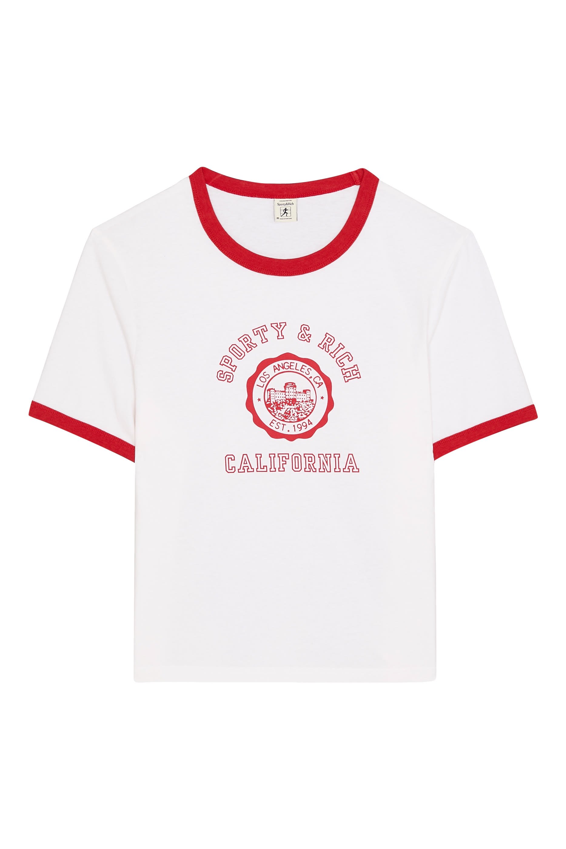 California Emblem Ringer Tee 