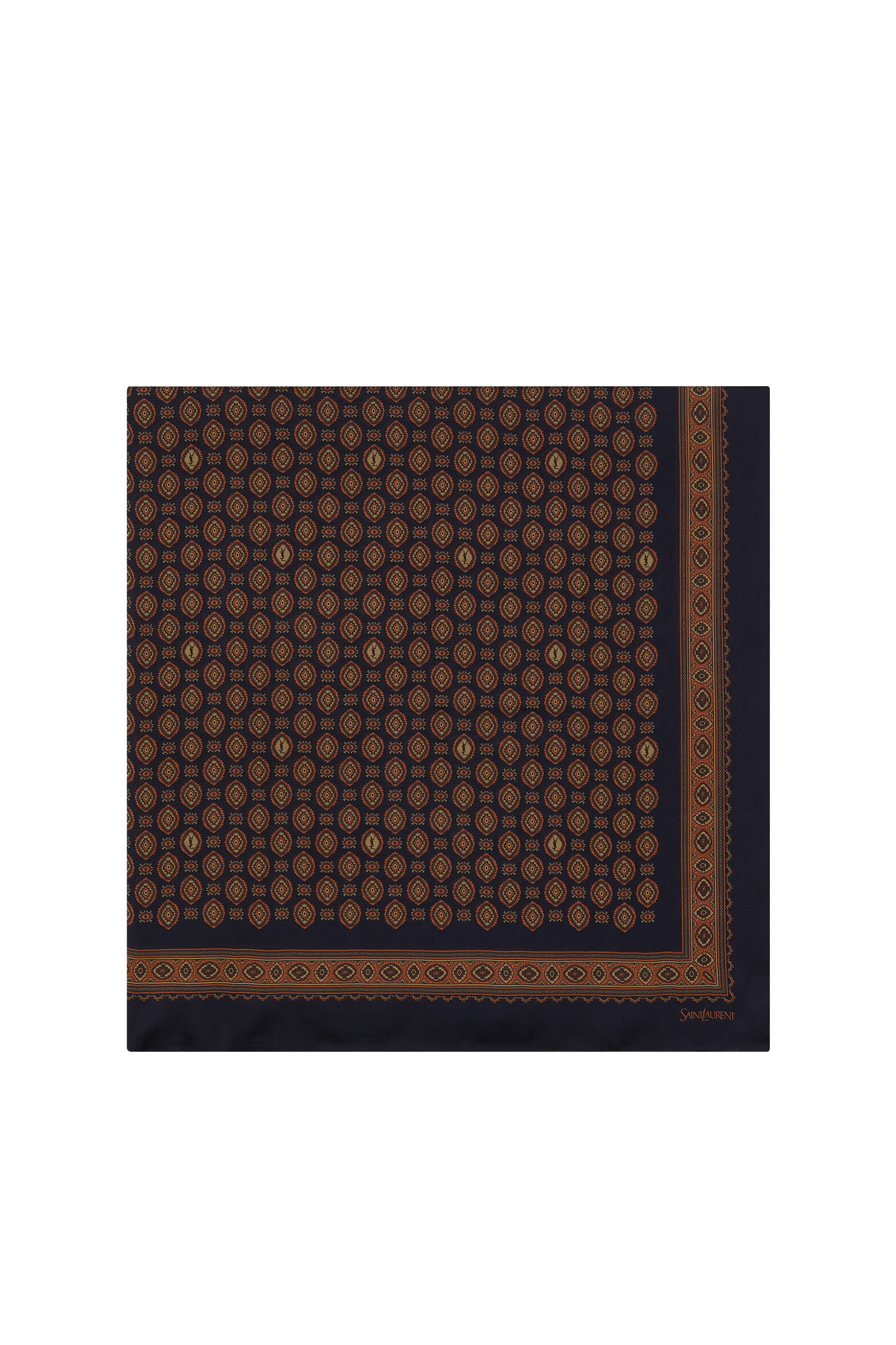 Medallion-Print Scarf