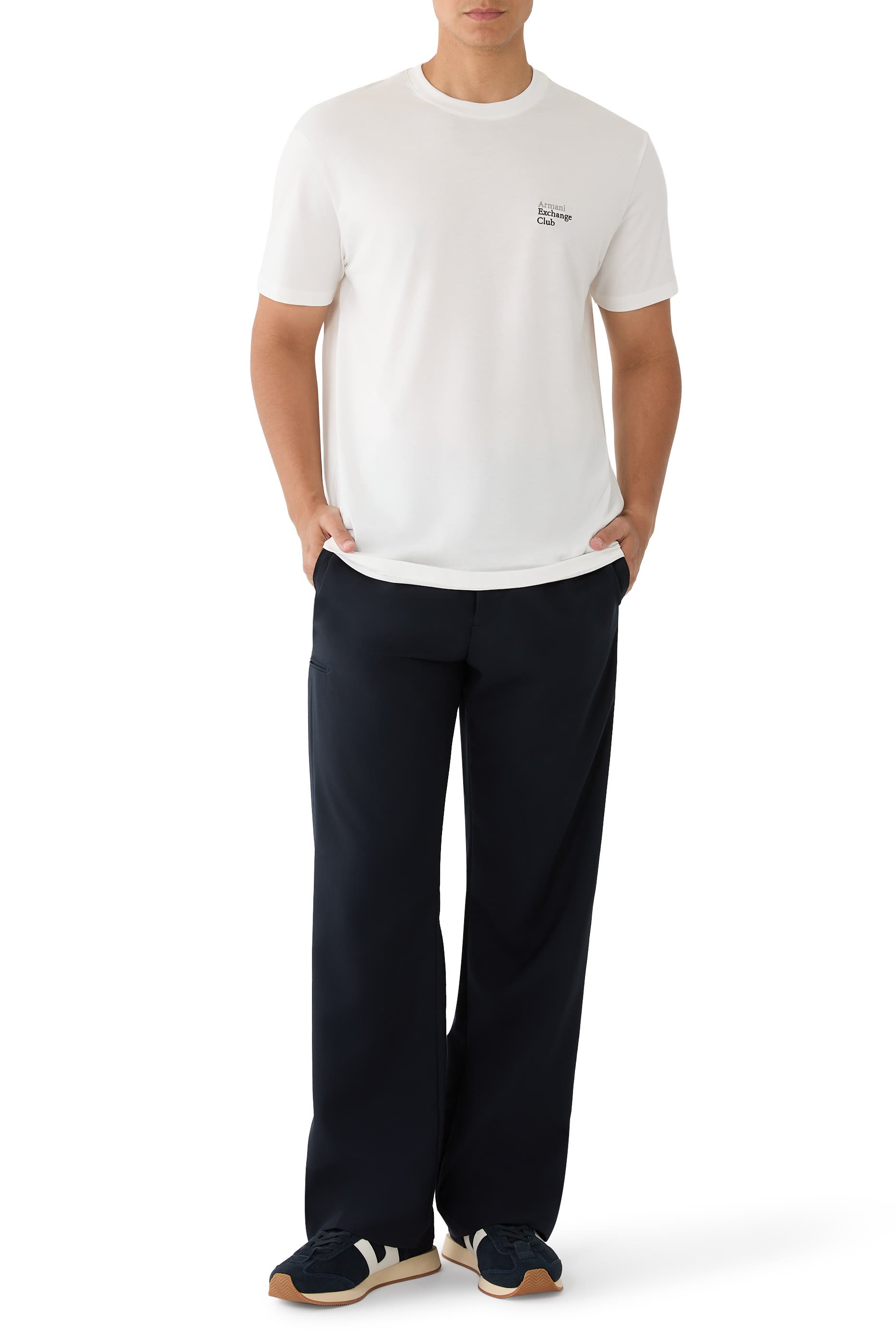 Ibiza AX Logo Lettering T-Shirt