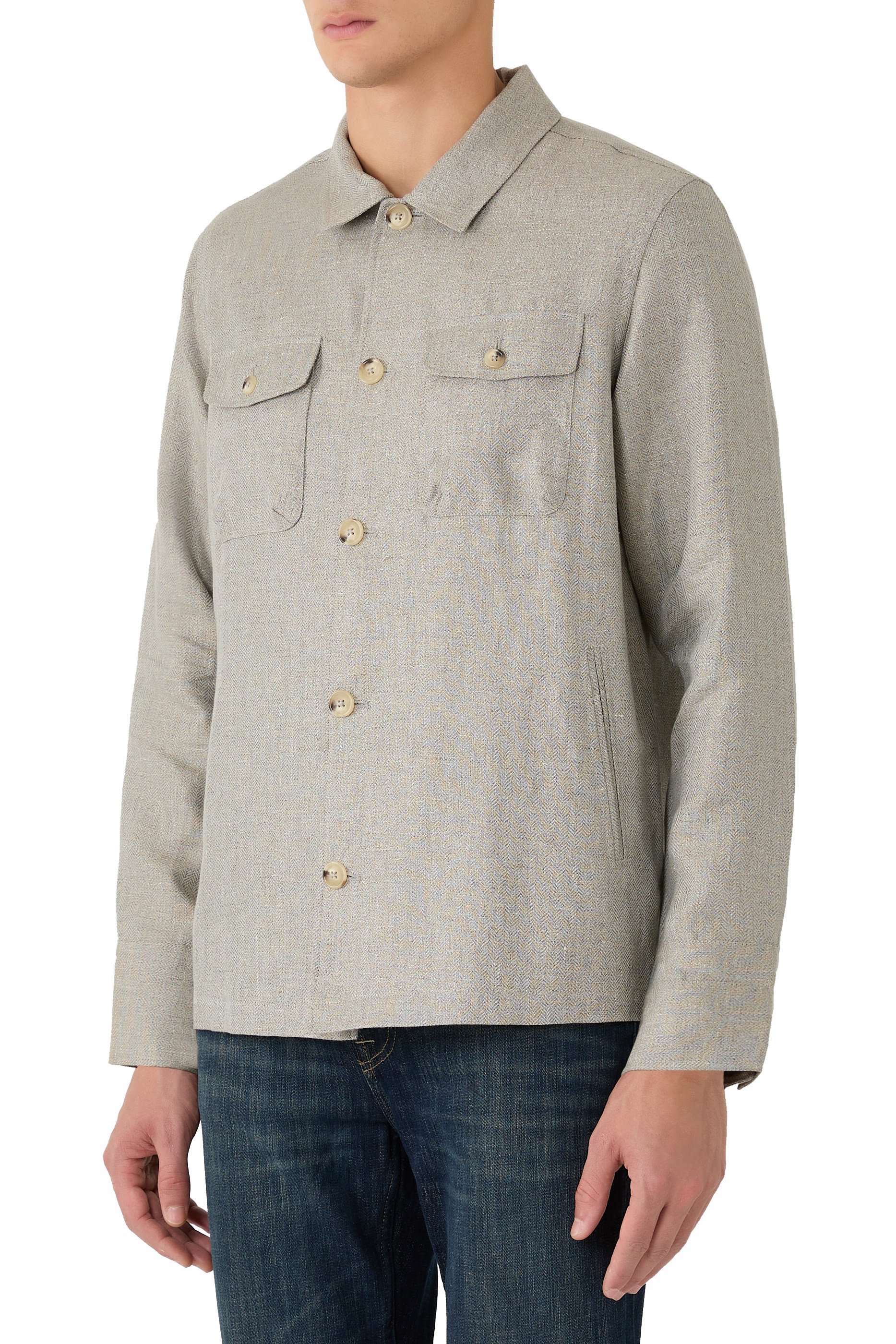 Four Pocket Shirt Jacket 