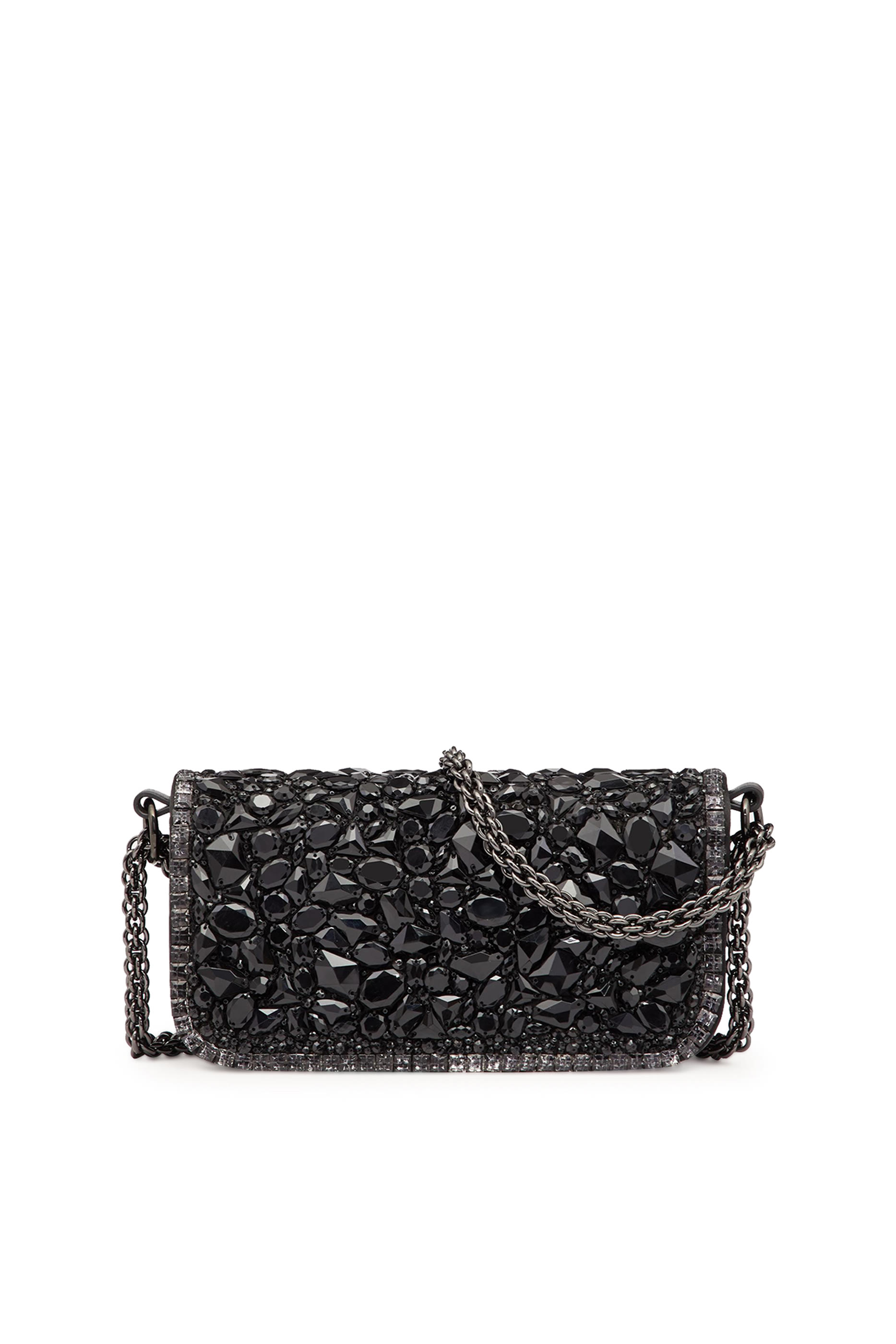 Valentino Garavani Small Sequin-Encrusted Loc&ograve; Shoulder Bag