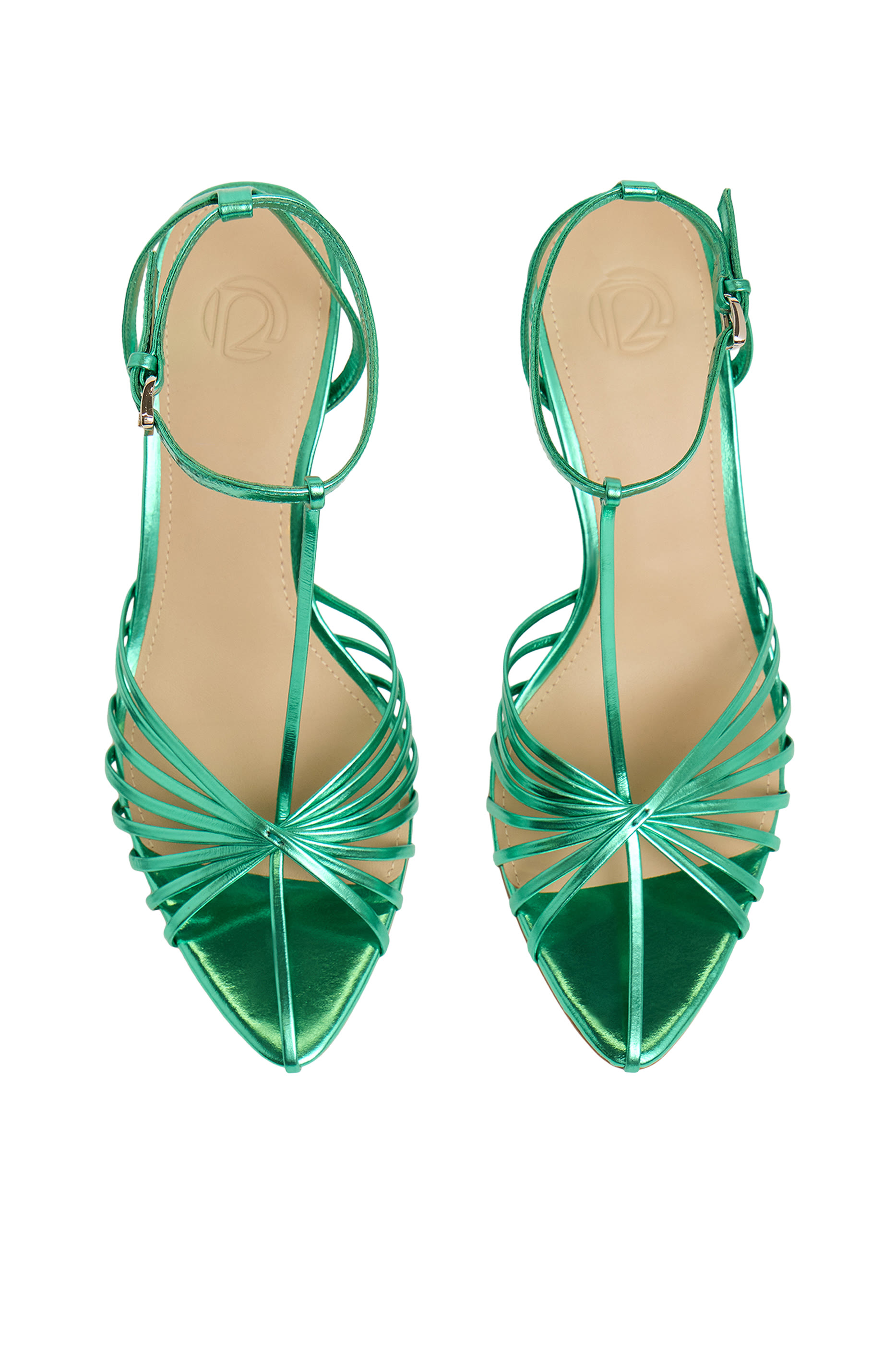 Metallic Leather 70 Sandals