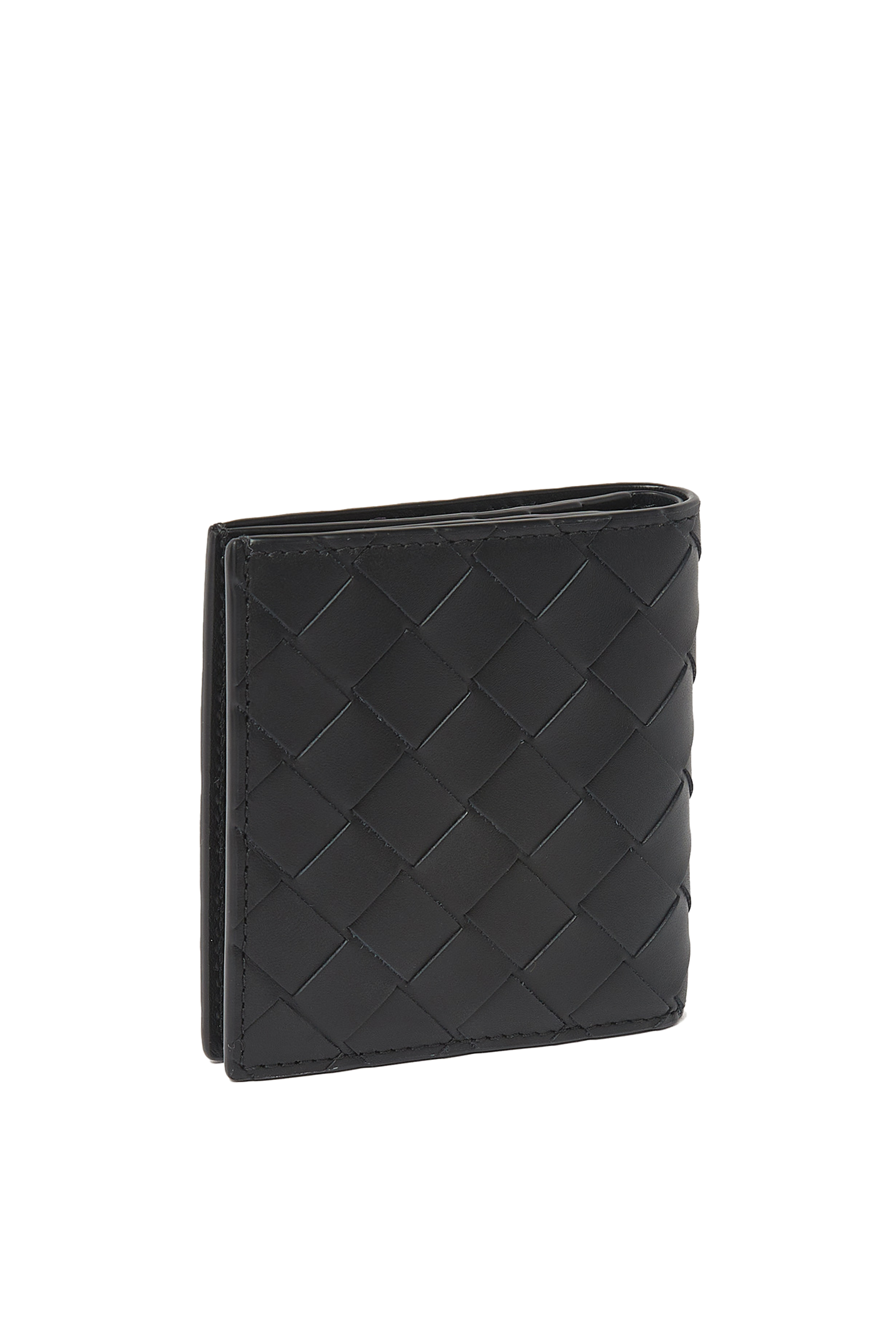 Intrecciato Slim Bi-Fold Wallet