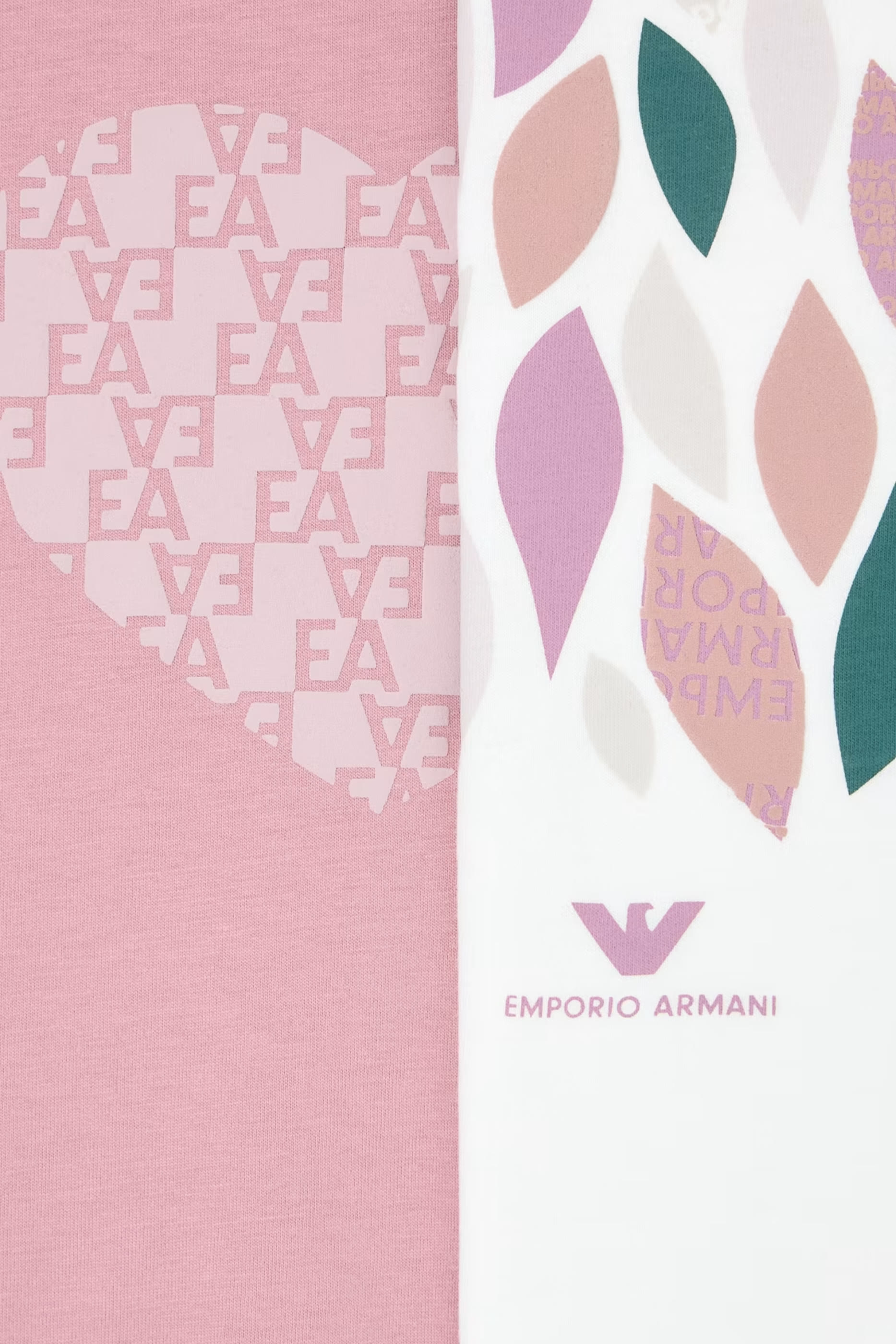 Kids Graphic EA Logo Print T-Shirt, Set of 2