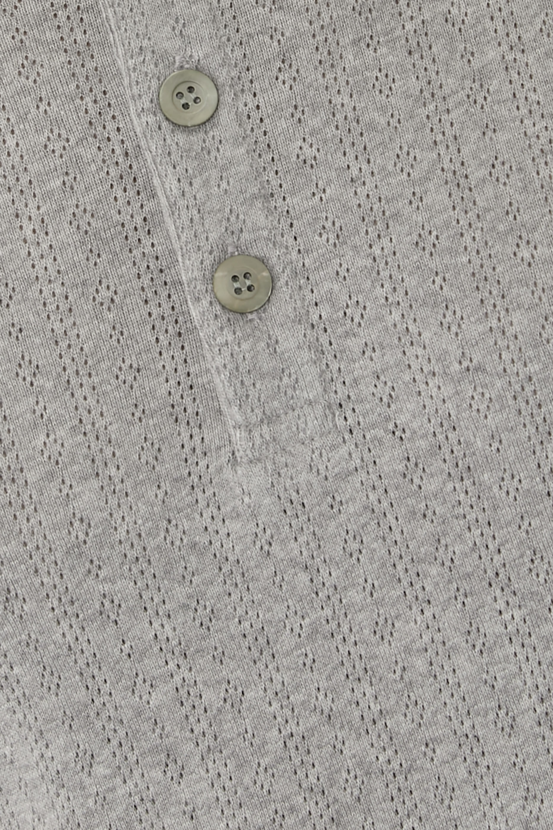 Pointelle Henley T-Shirt