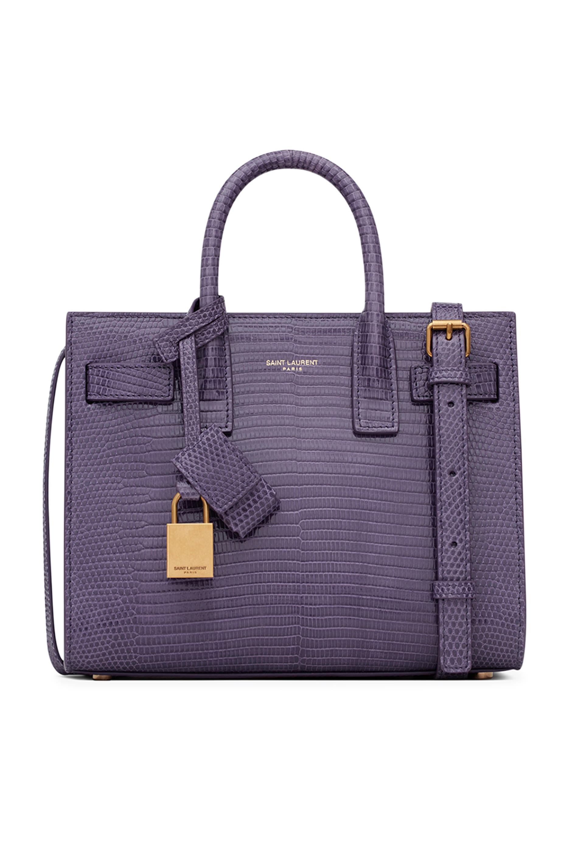Sac de Jour Nano Bag in Crocodile Embossed Leather