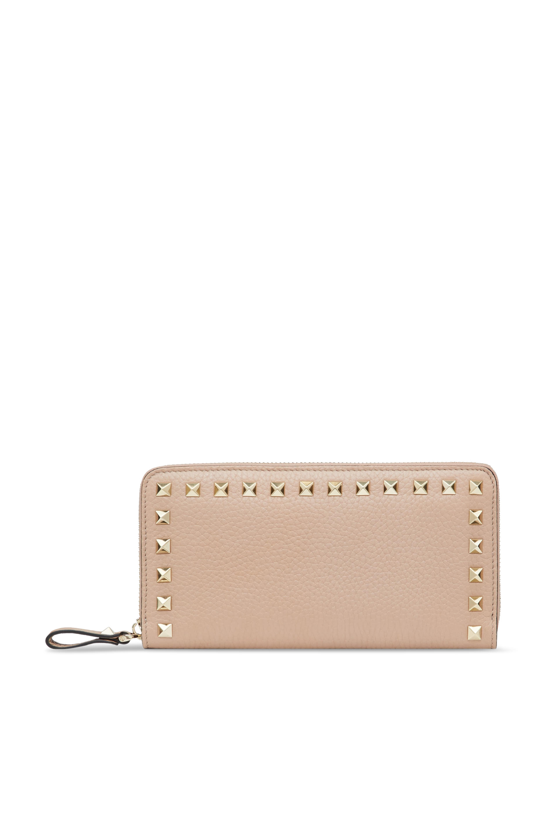Valentino Garavani Rockstud Zippered Wallet