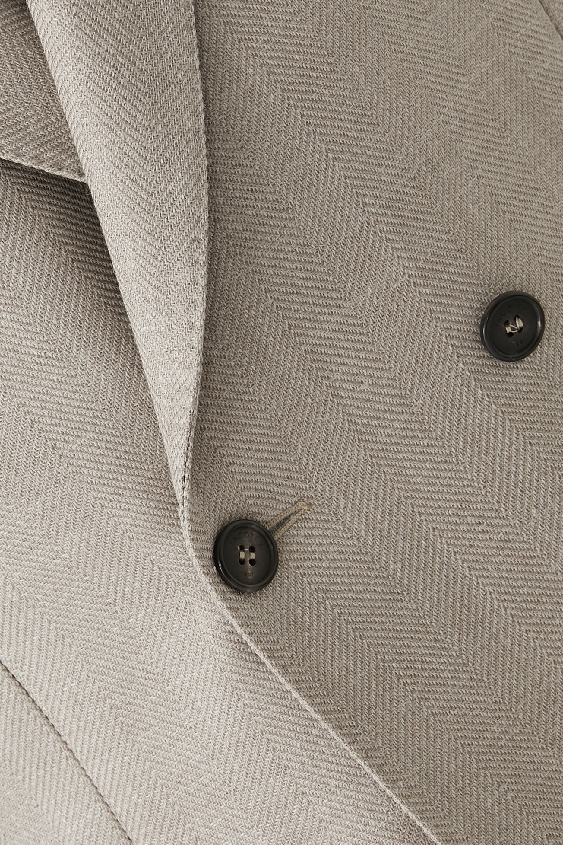 Slim-Fit Double-Breasted Jacket