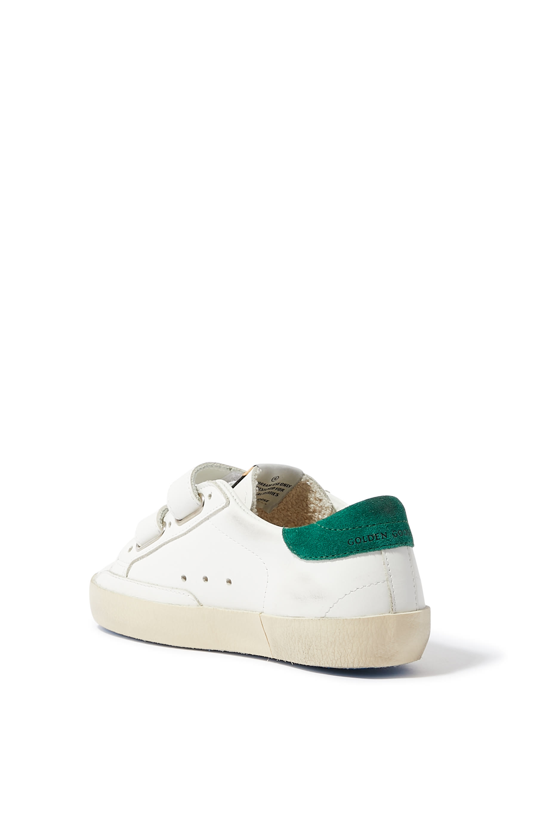 Kids Velcro-Strap Old School Sneakers