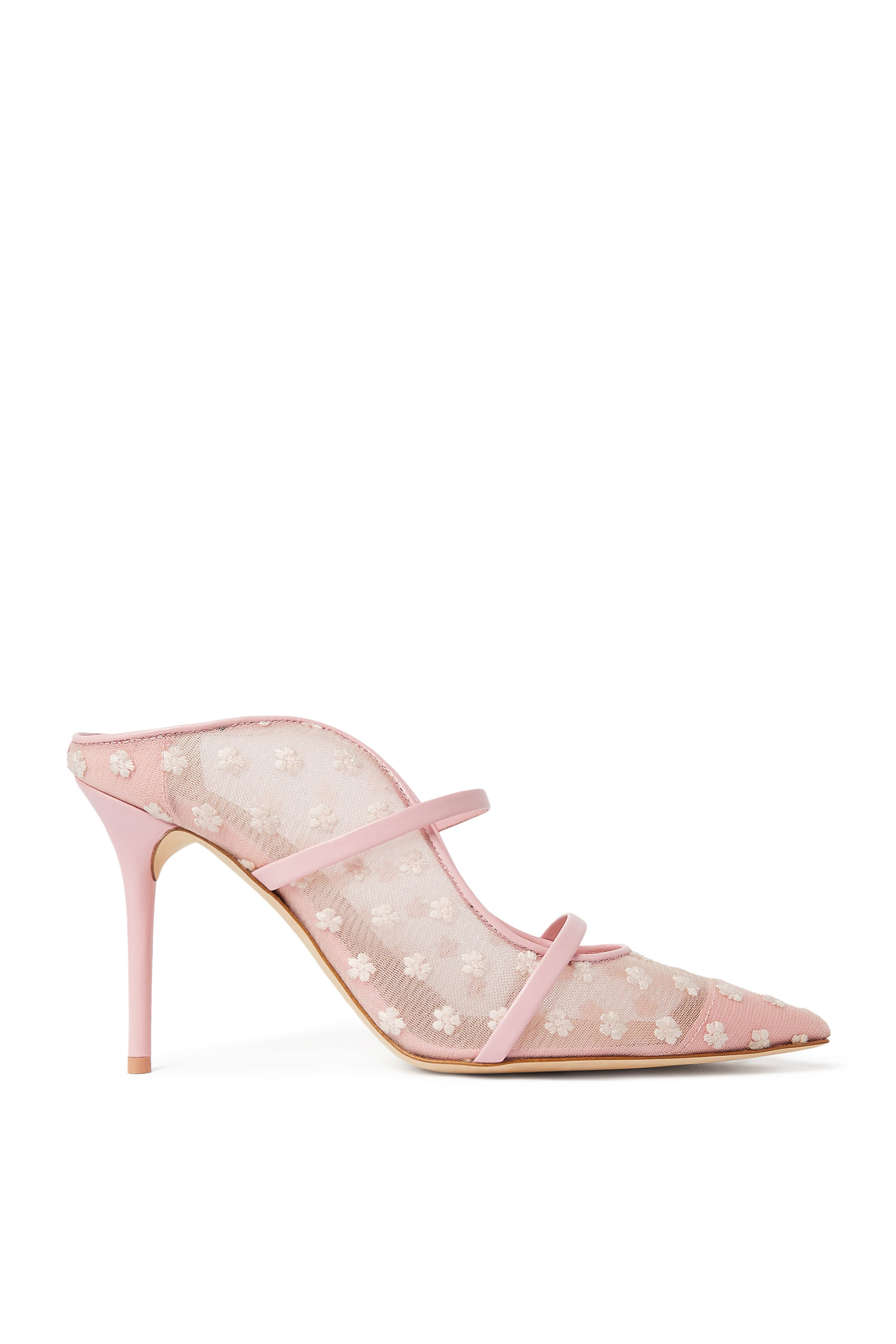  Maureen 85 Floral Mesh Mules