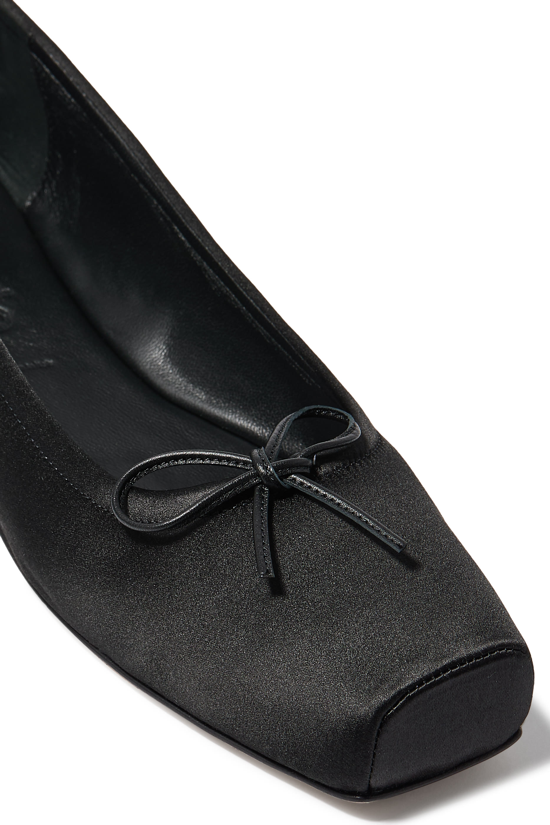 Gabriella Satin Ballet Flats