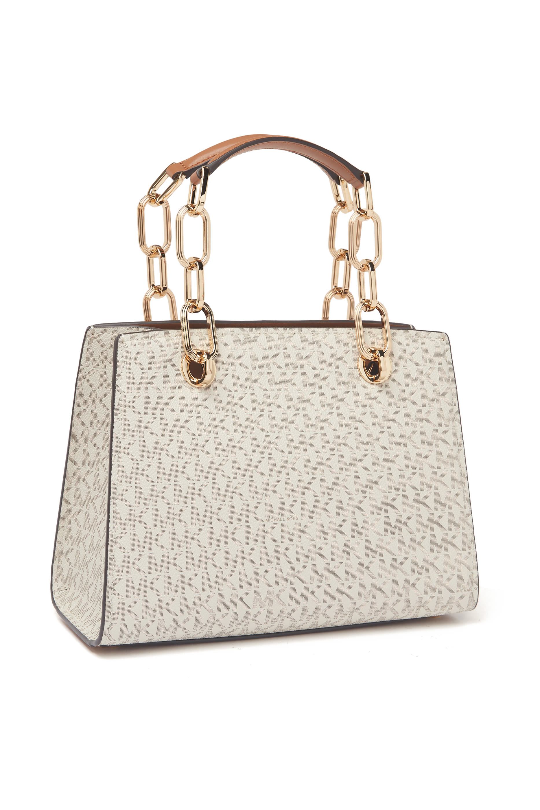 Cynthia Medium Signature Logo Satchel Bag