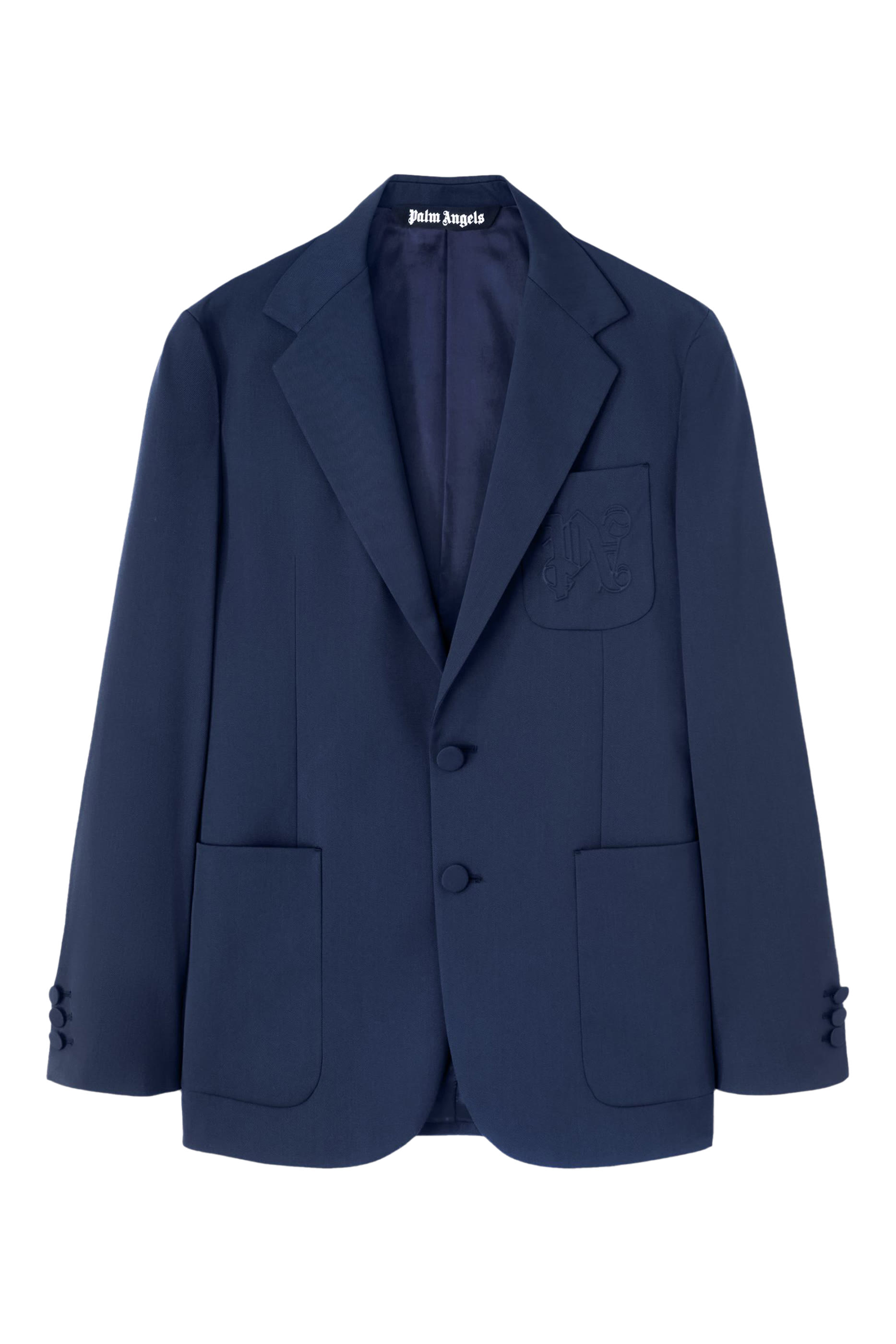 Monogram Pocket Blazer