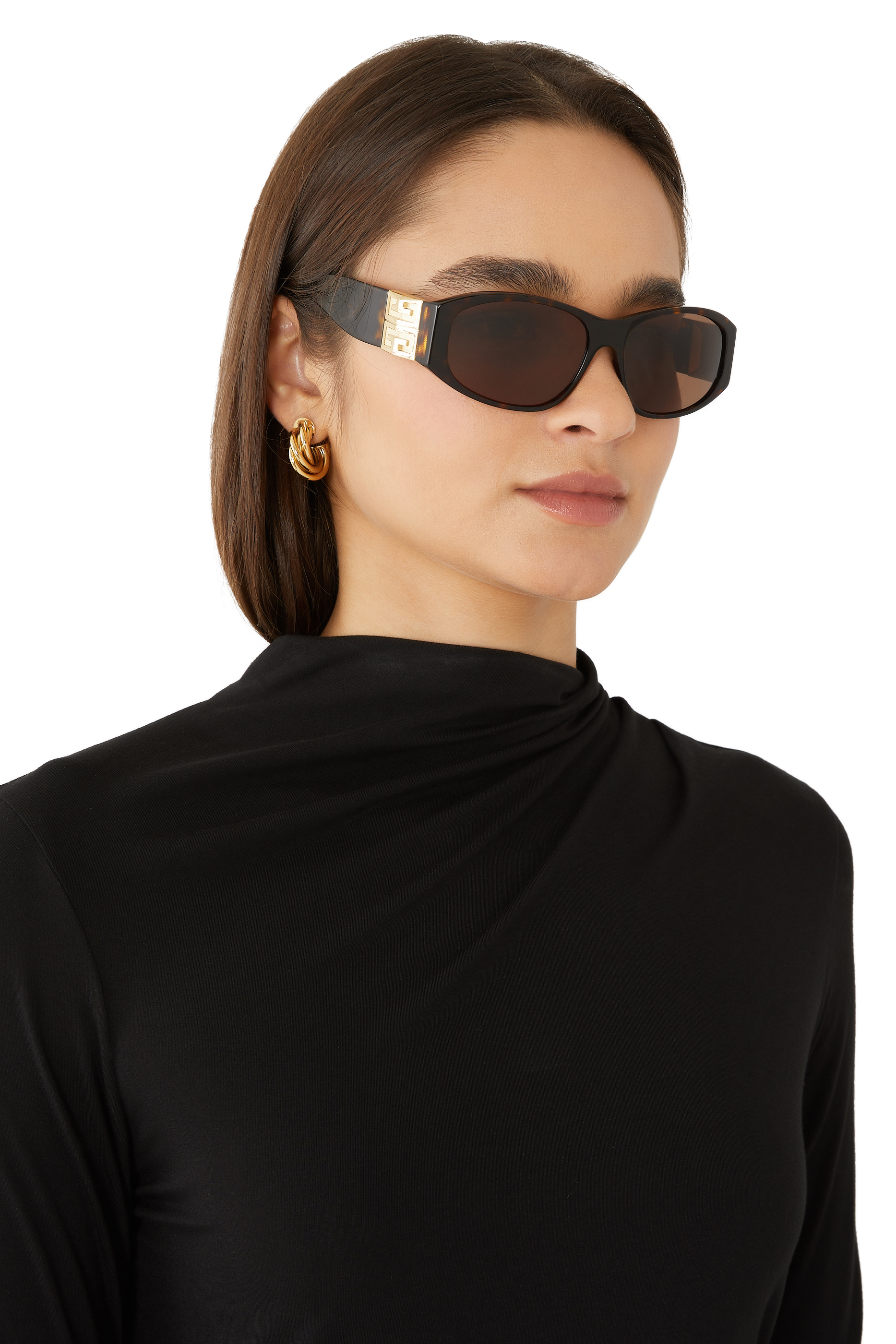 4G Oval Sunglasses