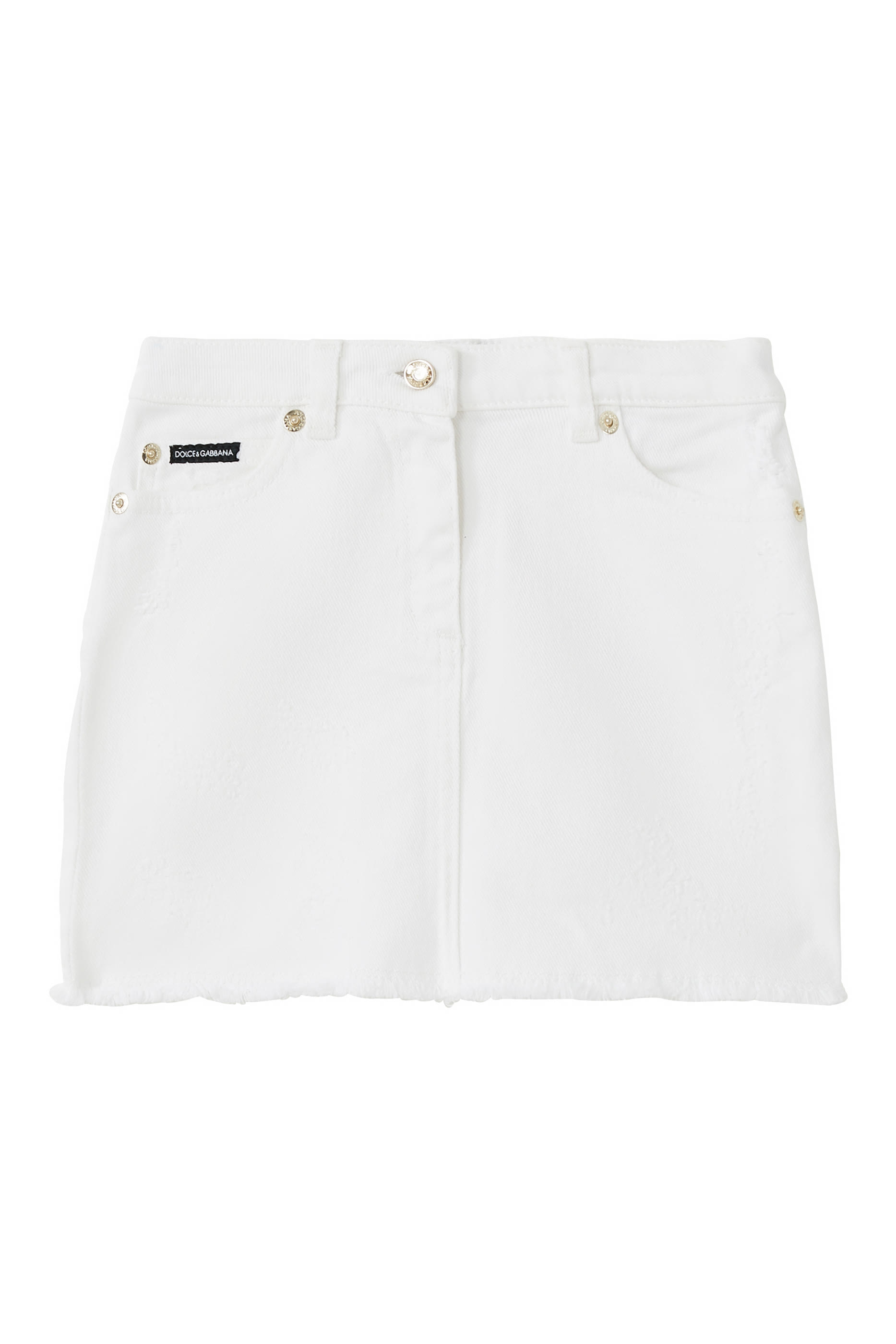 Kids Denim Mini Skirt