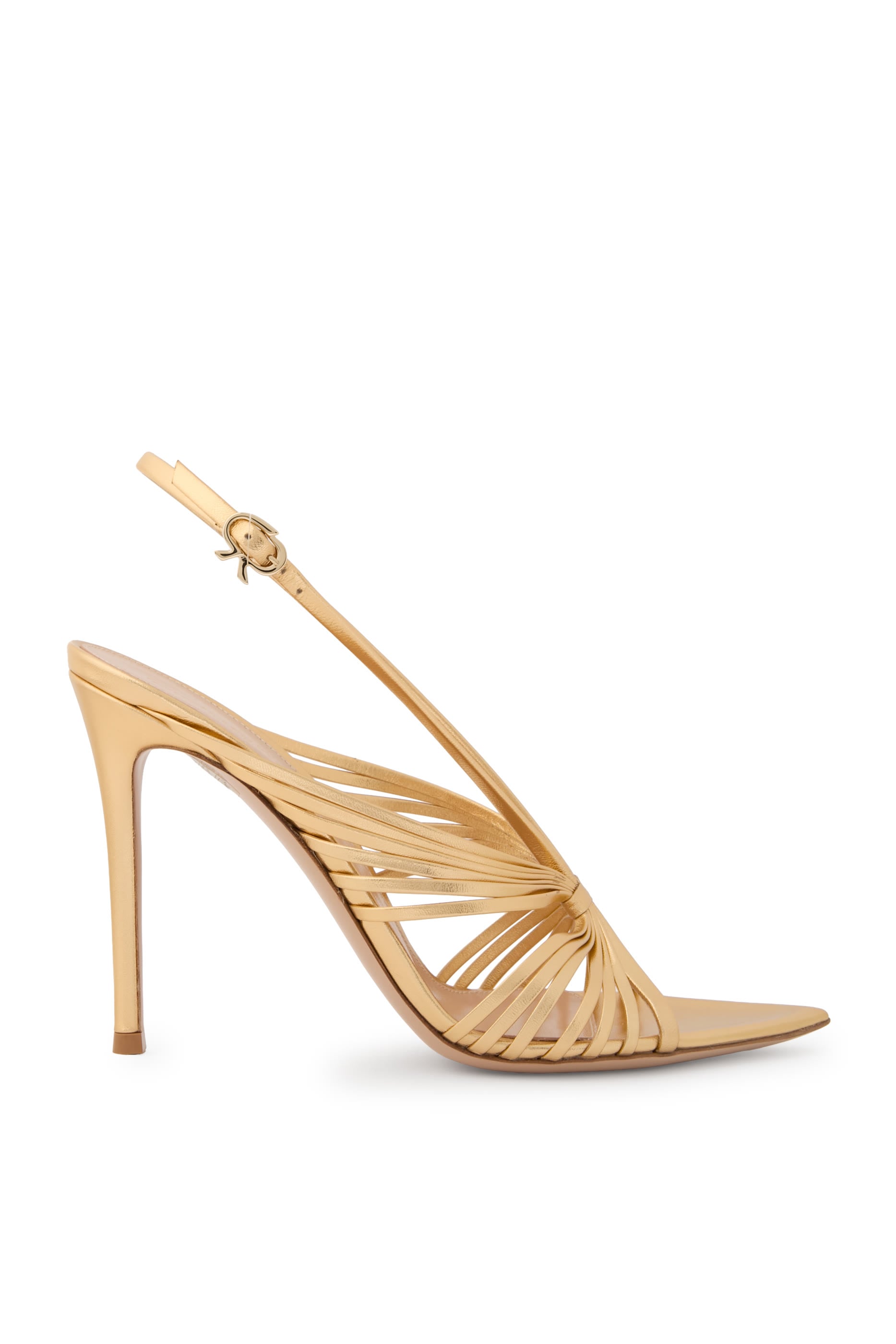 Metallic 105 Leather Sandals