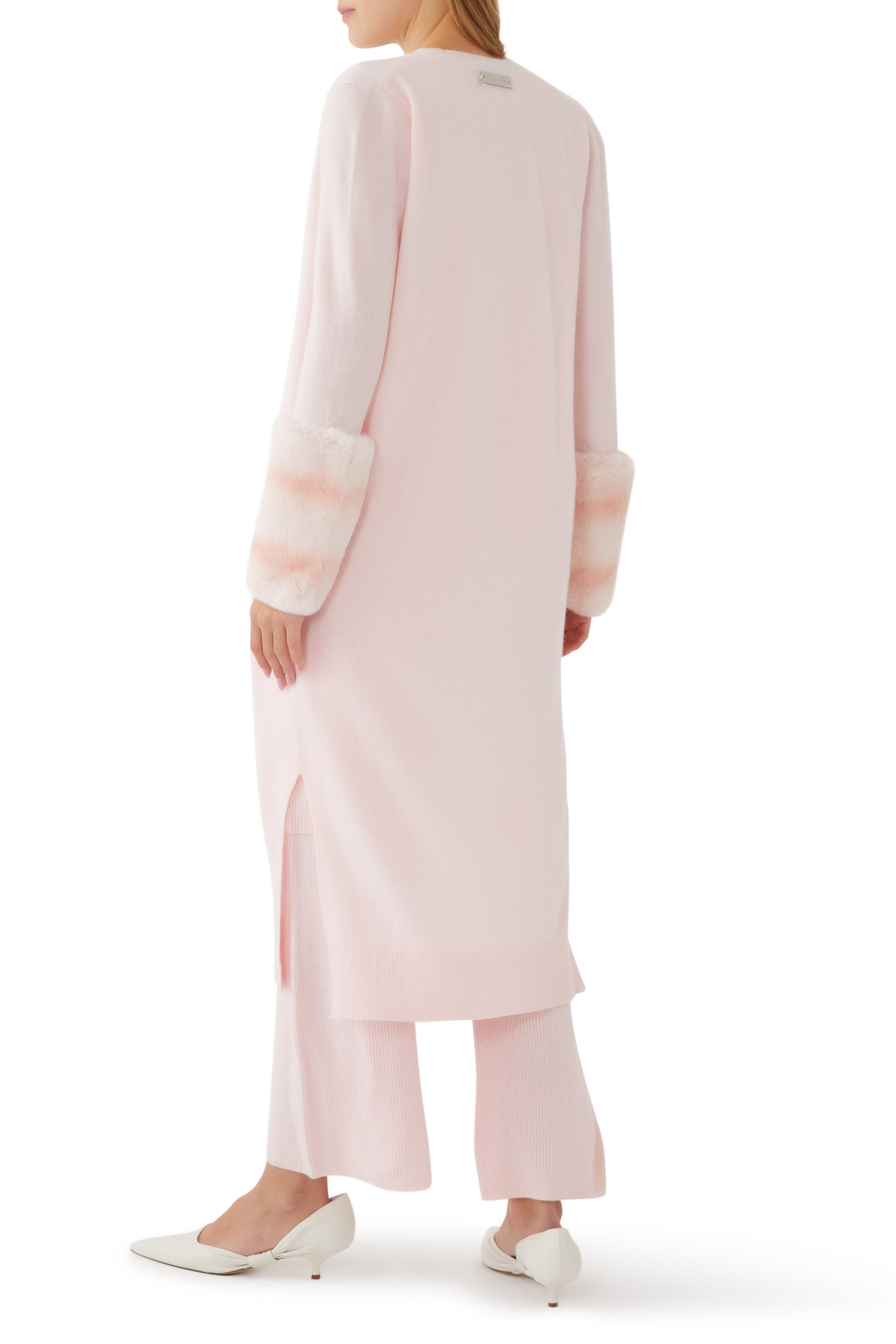 Long Chinchilla Cardigan