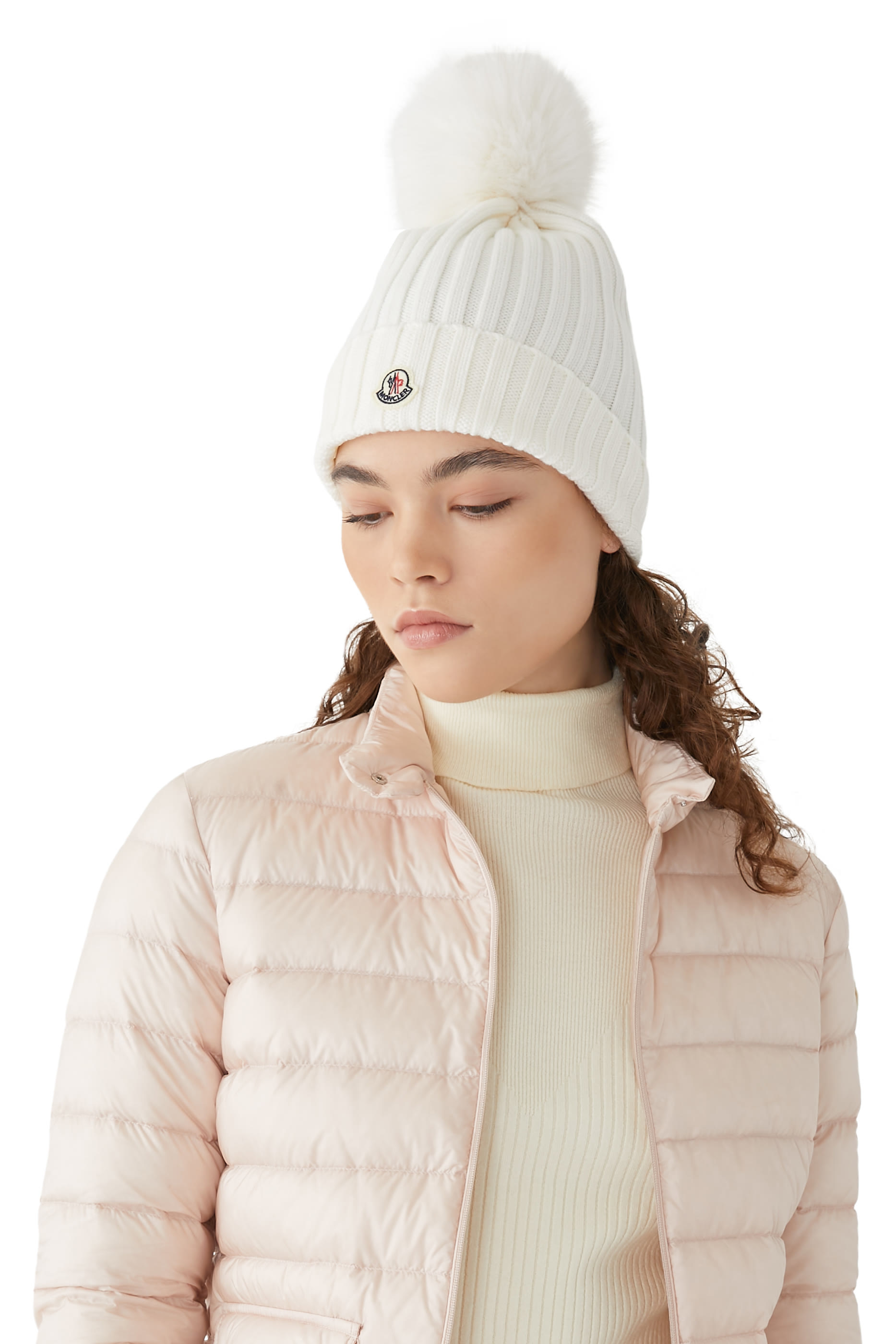 Wool Beanie with Pom Pom