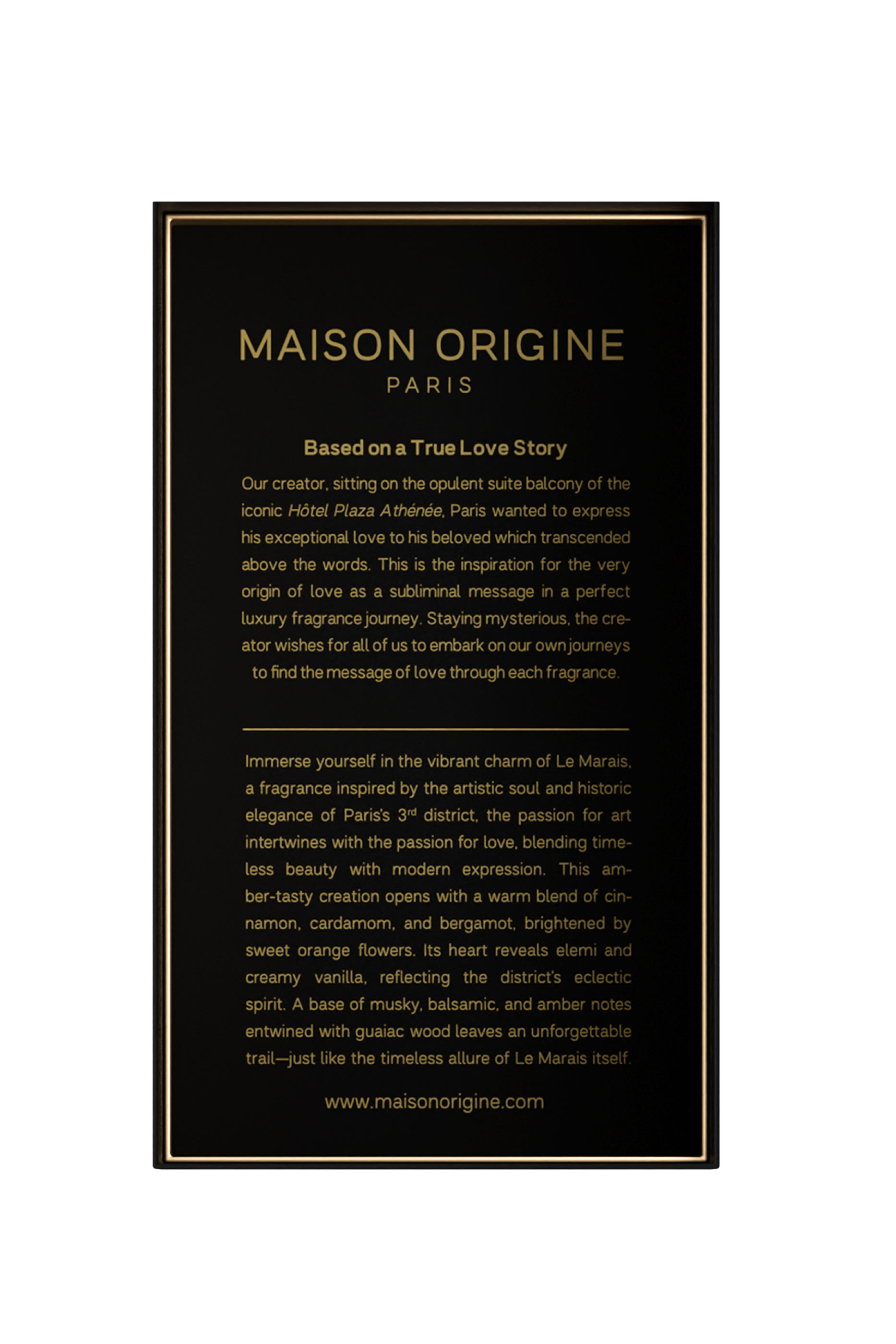 Gold O3è Extrait de Parfum