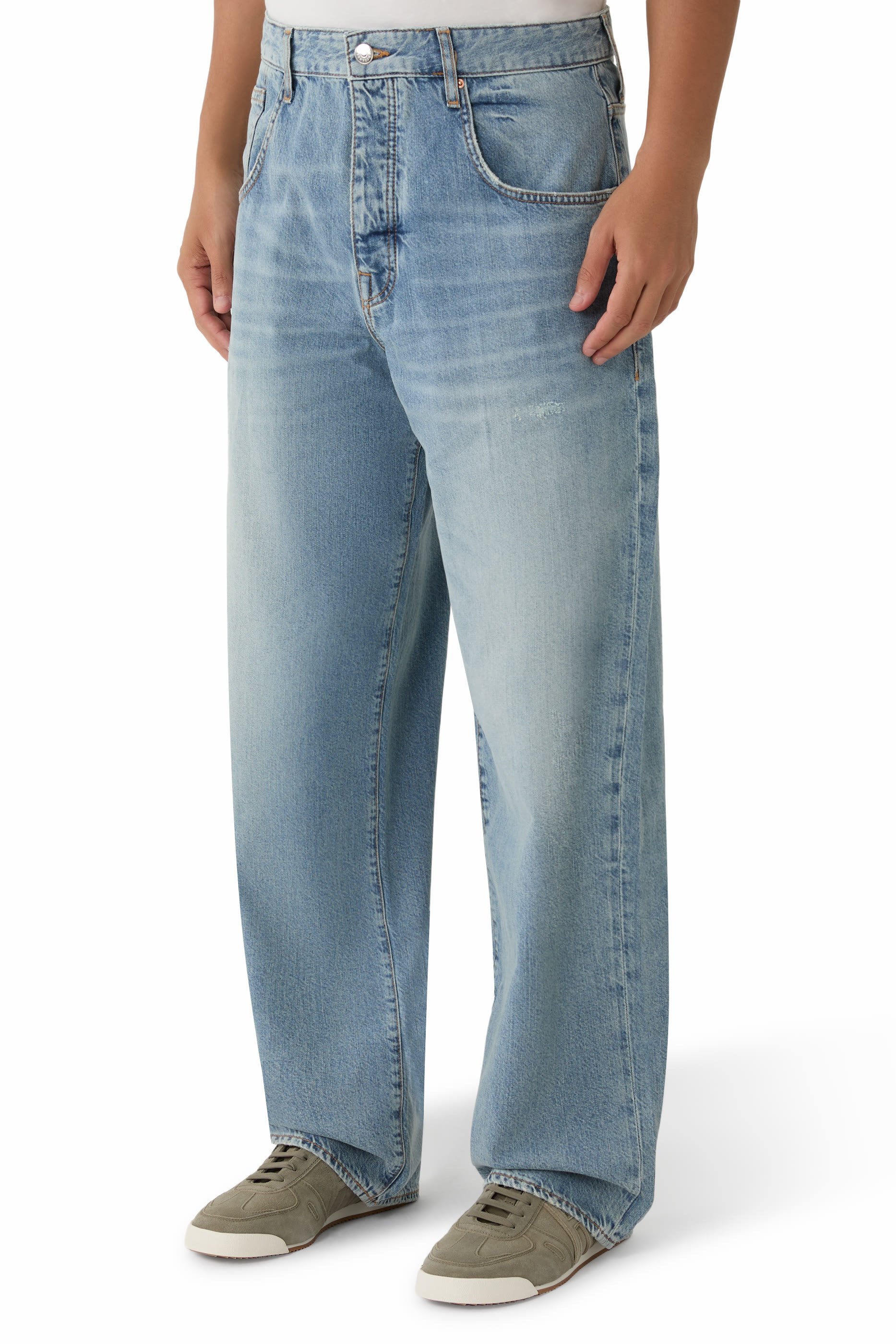 Relaxed-Fit Denim Jeans