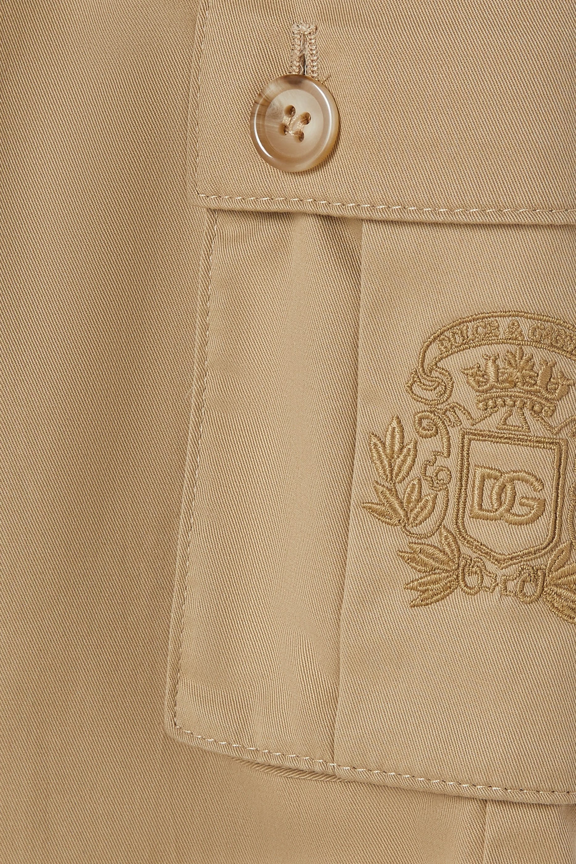 Kids Logo Embroidered Cargo Pants